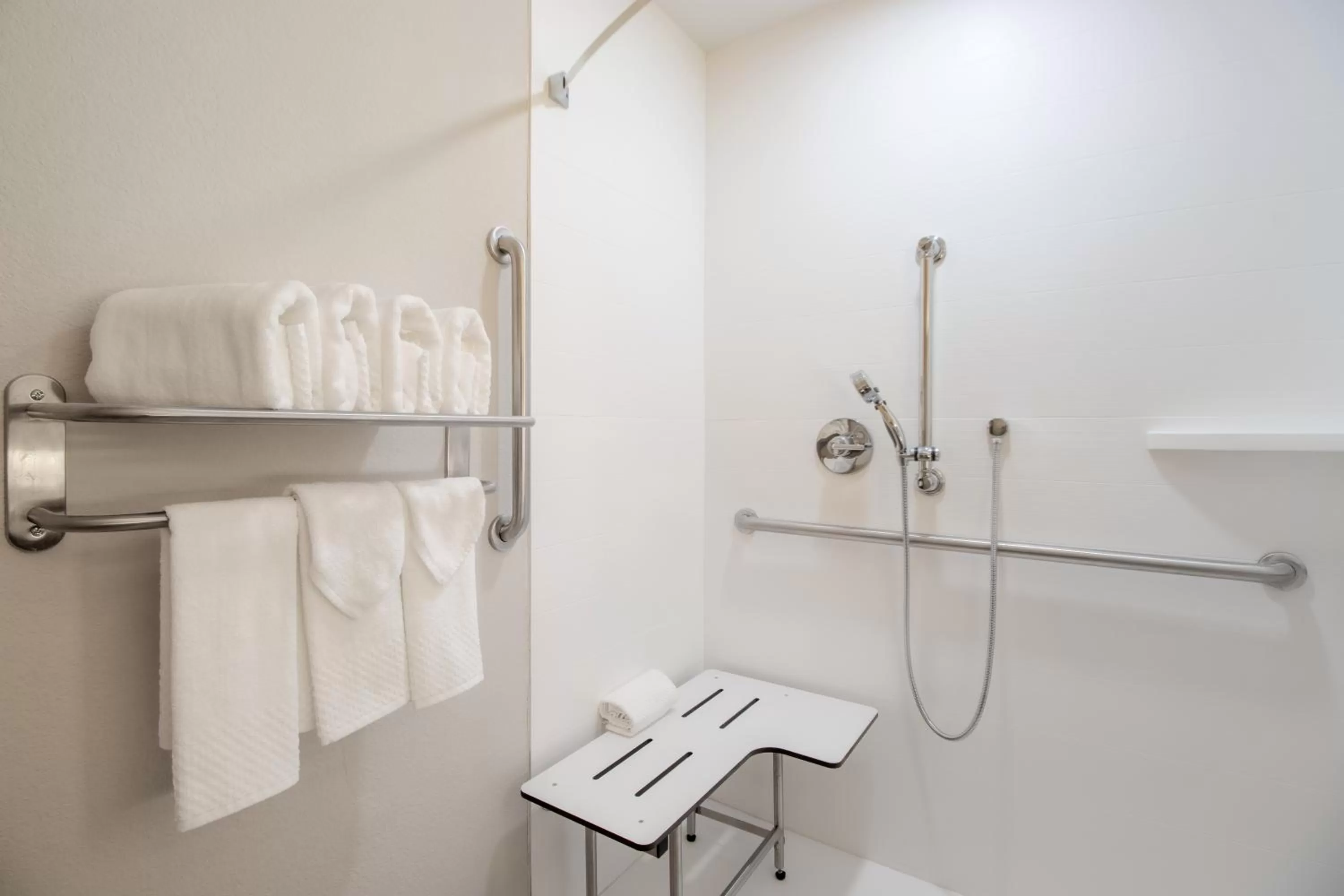 Shower in Econo Lodge Inn & Suites Foley-North Gulf Shores