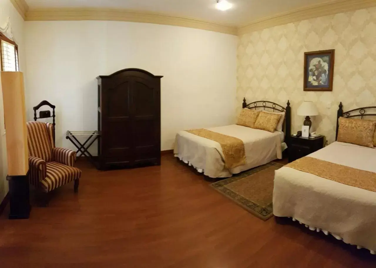Bed, Room Photo in Hotel Casa Divina Oaxaca