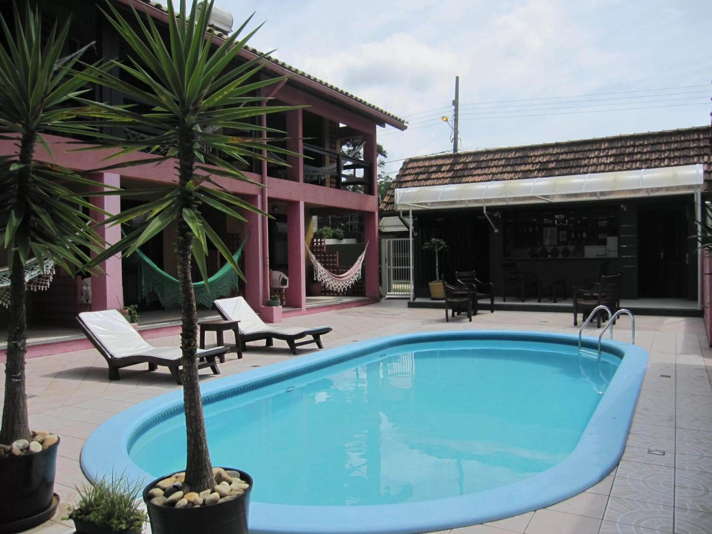 Swimming pool in Pousada Vento Sul