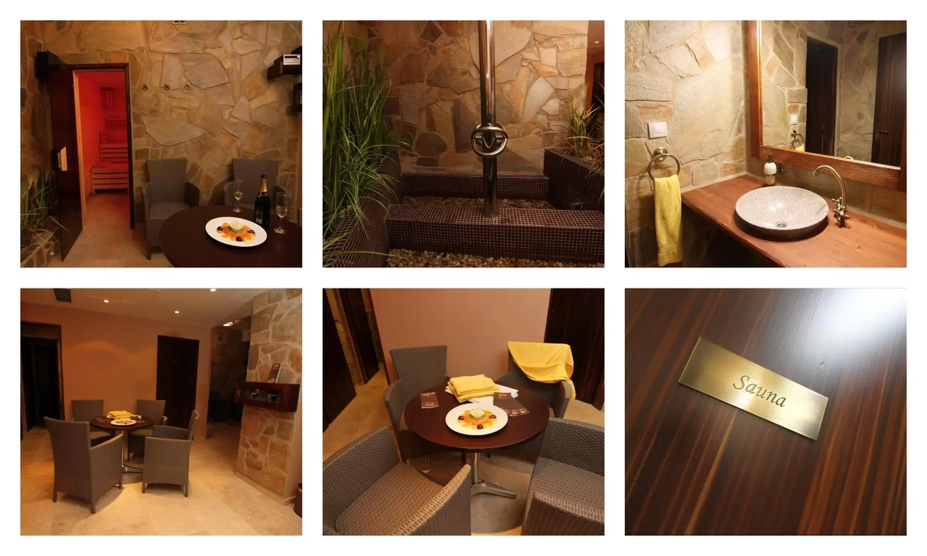 Sauna, Seating Area in Hotel Theresia