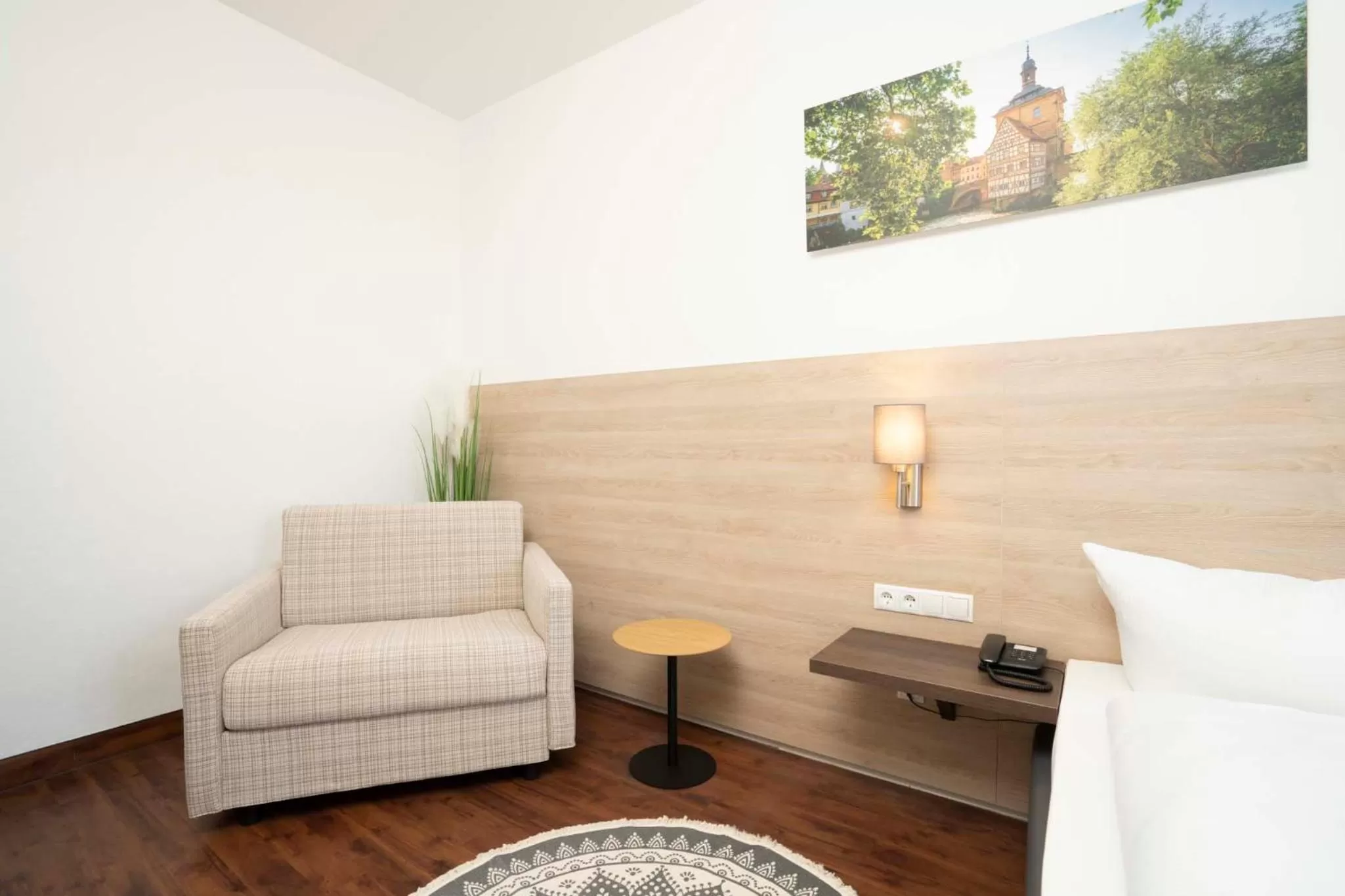 Seating area in Hotel National