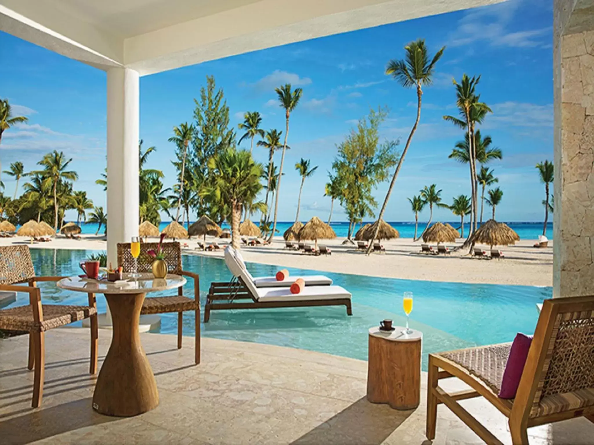 Sea view in Secrets Cap Cana Resort & Spa - Adults Only - All Inclusive Sea view in Secrets Cap Cana Resort & Spa - Adults Only - All Inclusive