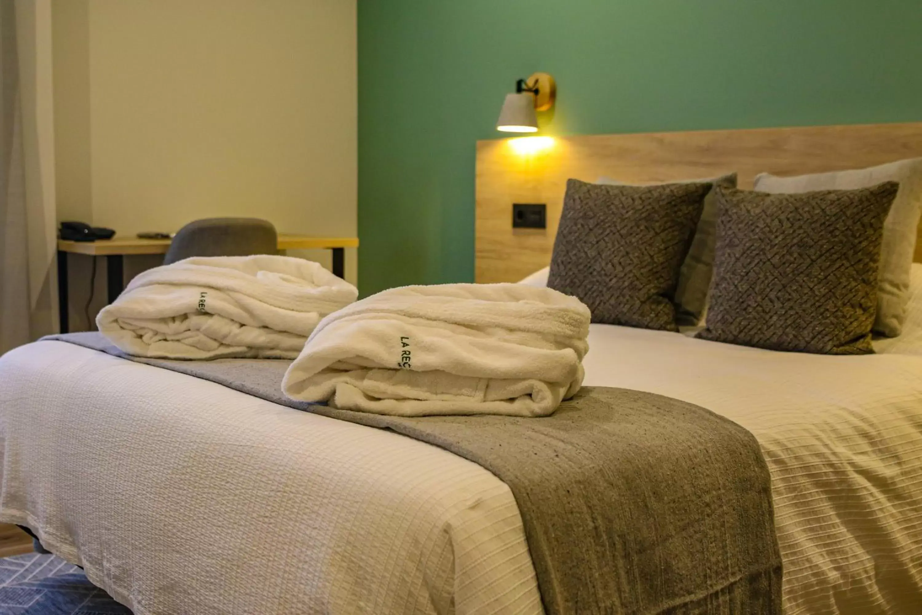 Bed in Hotel La Rectoral