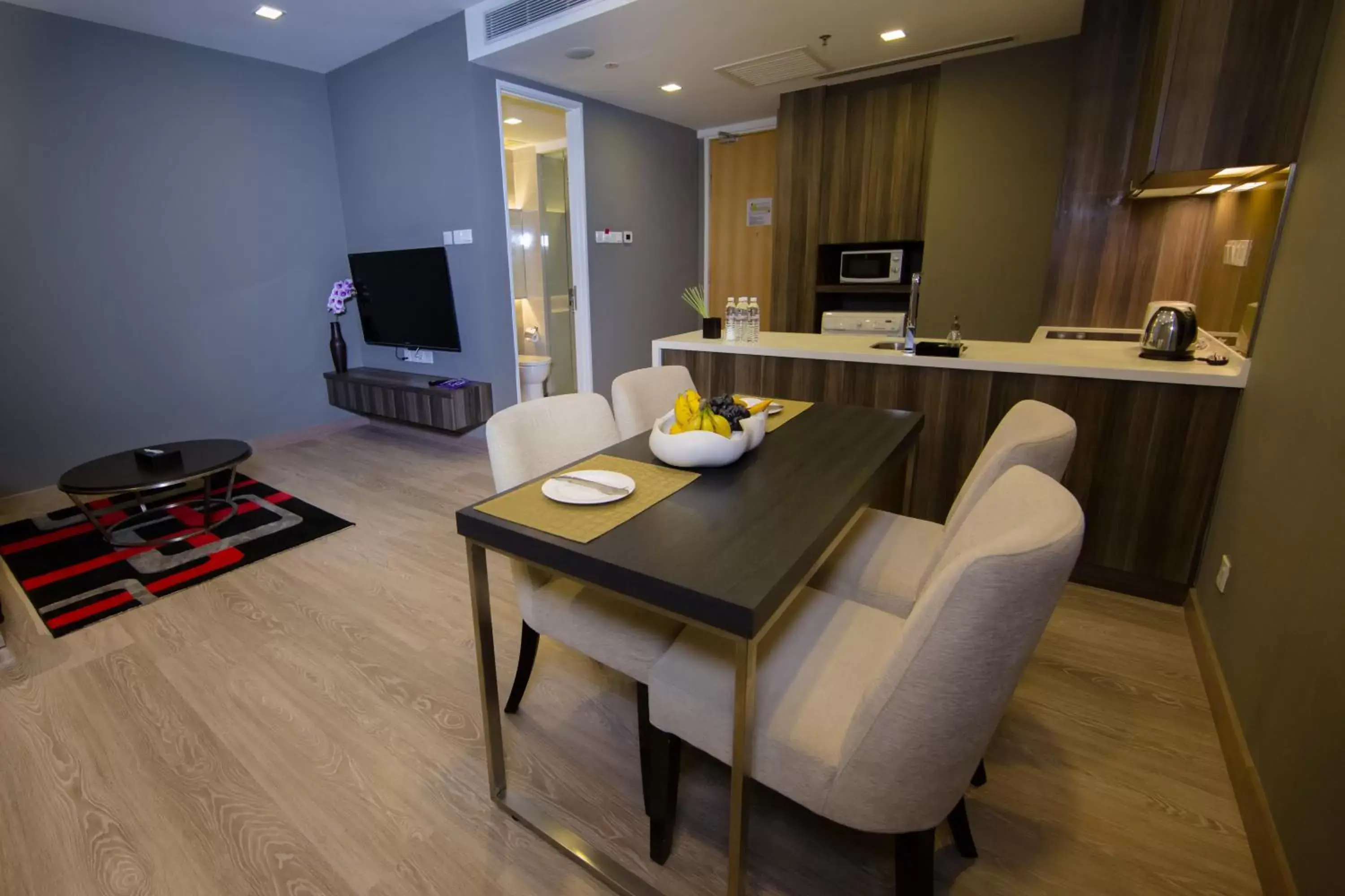 Living room, Seating Area in Ramada Suites by Wyndham Kuala Lumpur City Centre