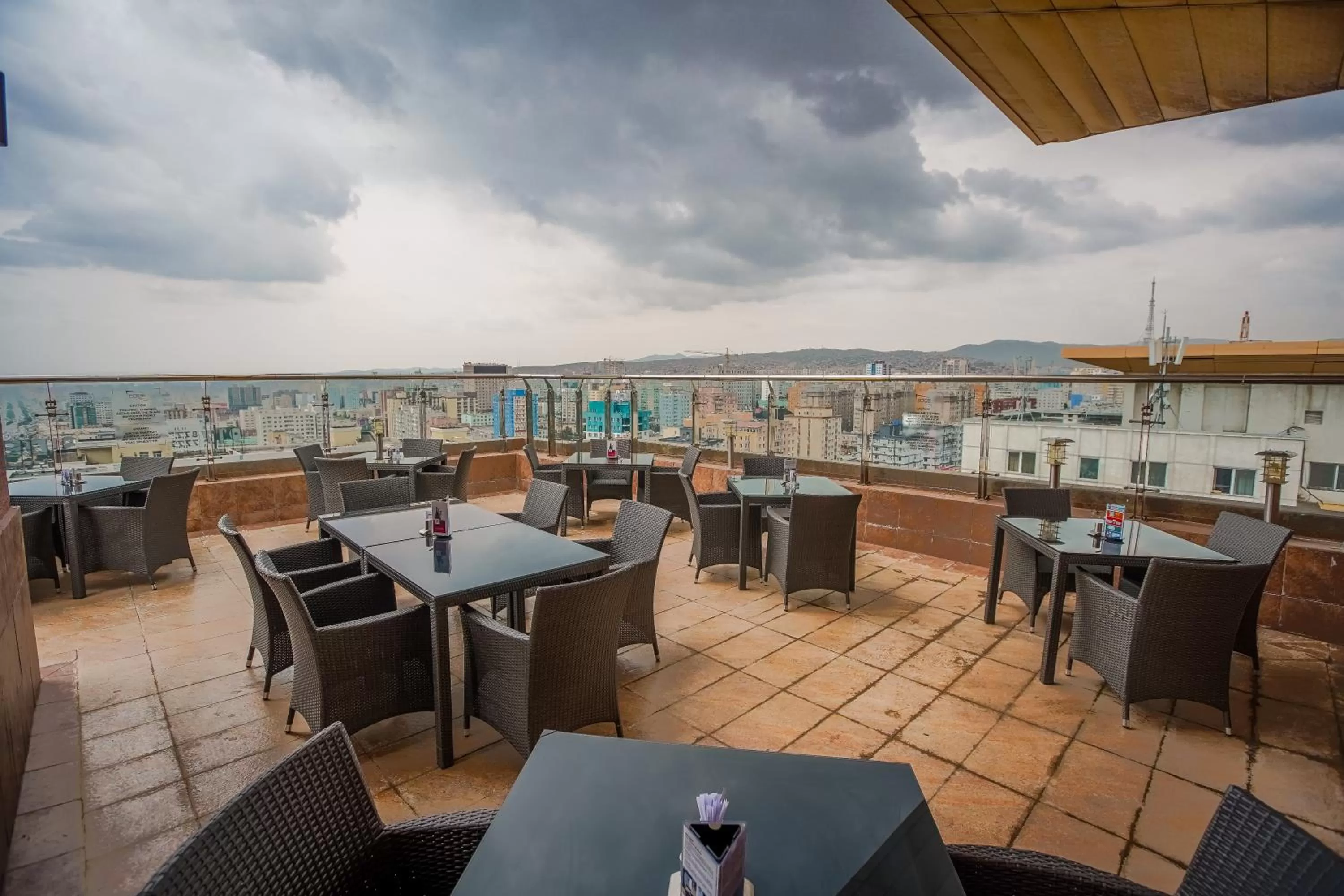 Patio in Ramada Ulaanbaatar City Center