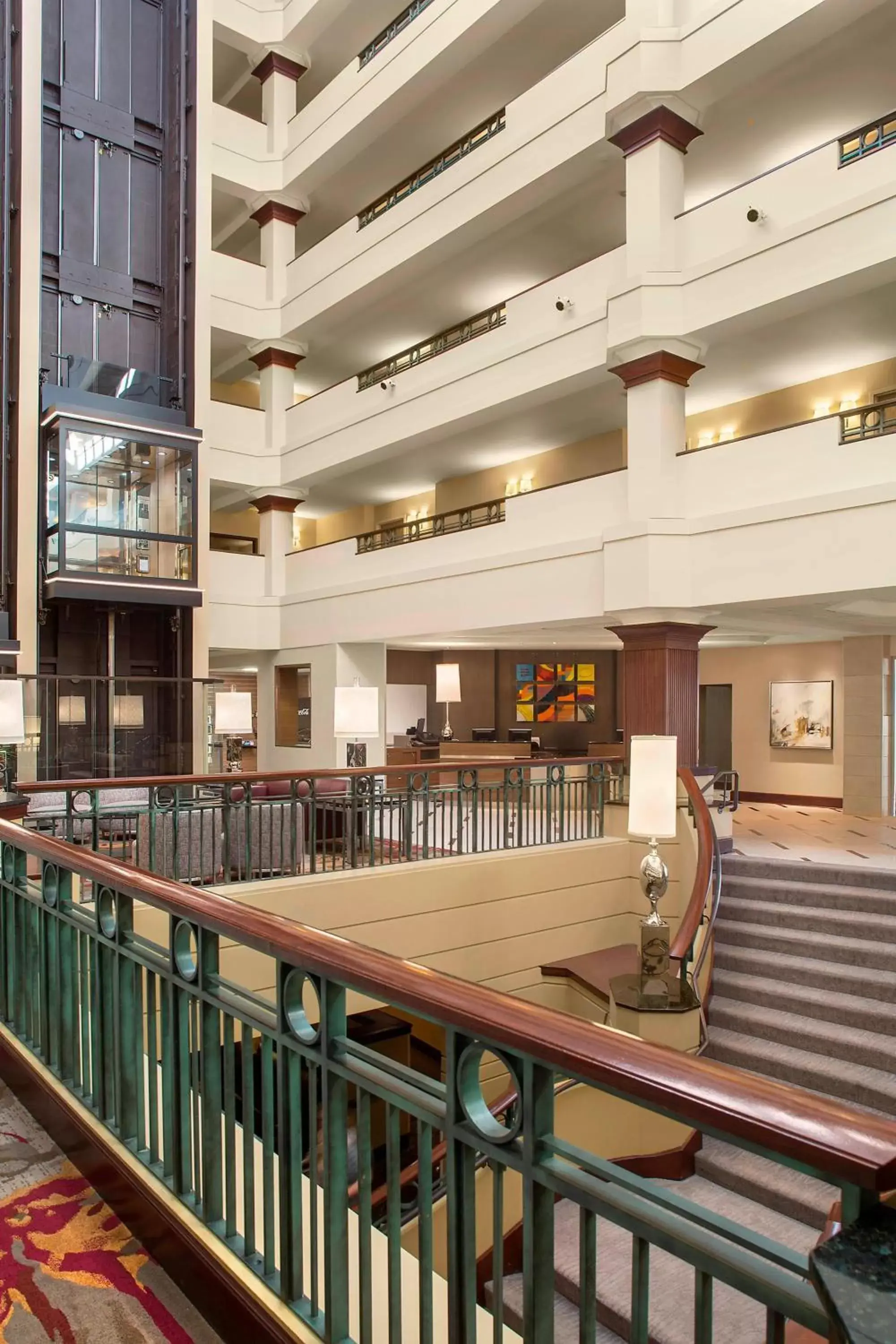 Lobby or reception in Sheraton Suites Akron Cuyahoga Falls