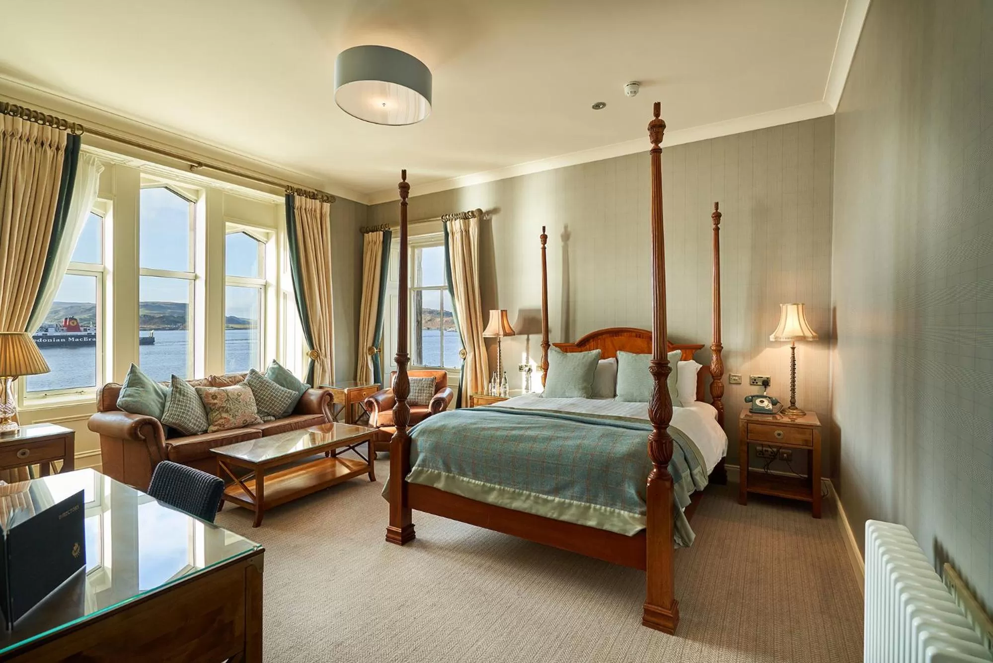 Photo of the whole room, Bed in Oban Bay Hotel