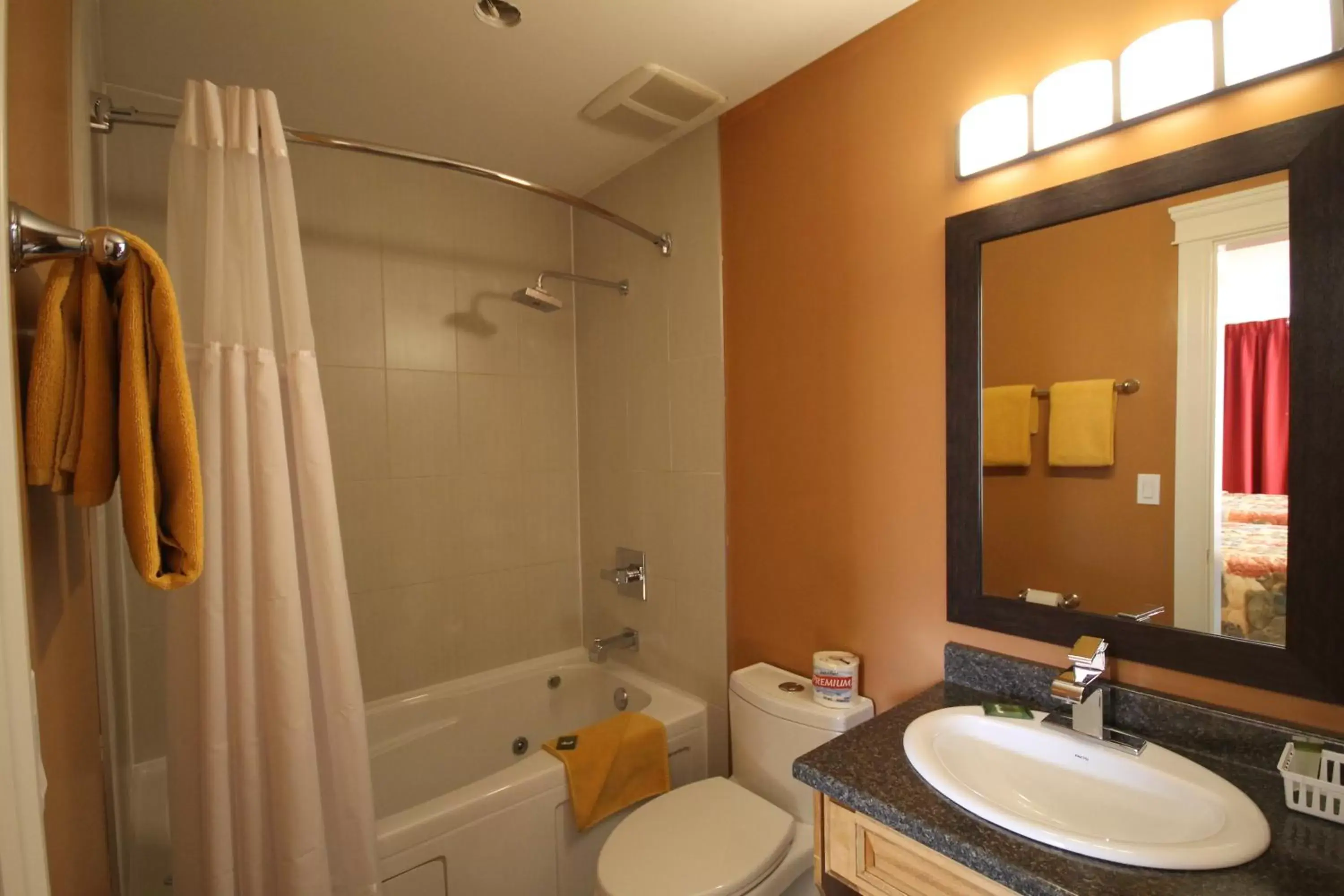 Bathroom in Sahara Suites