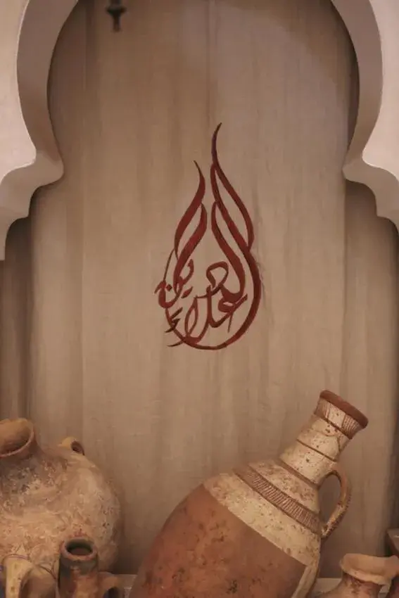 Steam room, Bed in Riad Aladdin