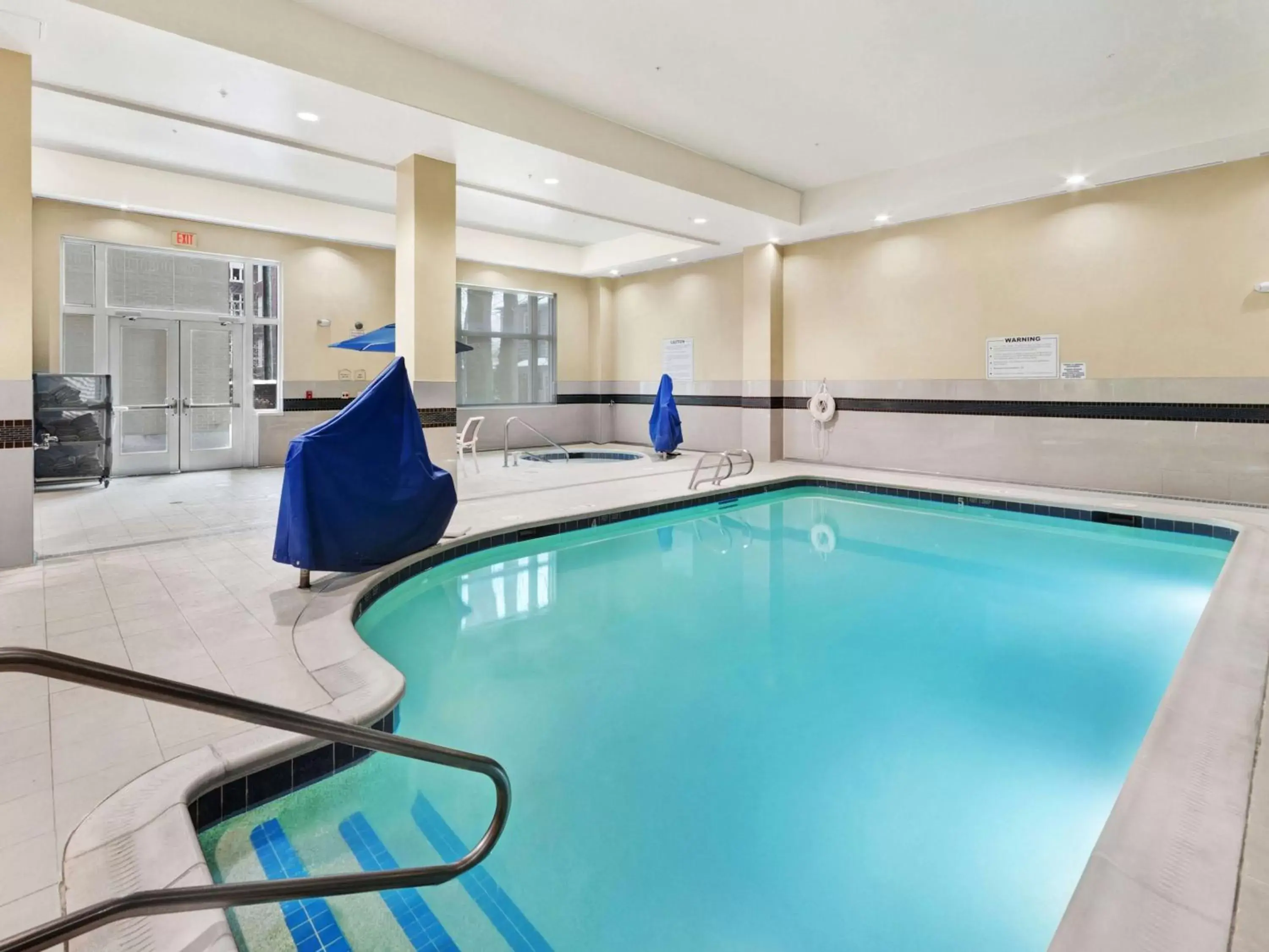 Pool view in Hilton Garden Inn Ithaca Pool view in Hilton Garden Inn Ithaca