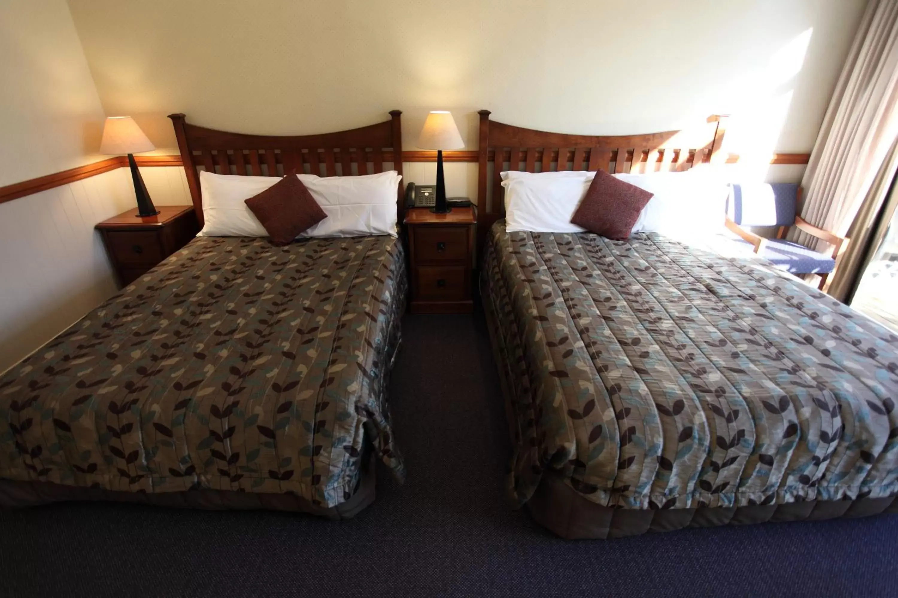 Bed in Hotel Ashburton