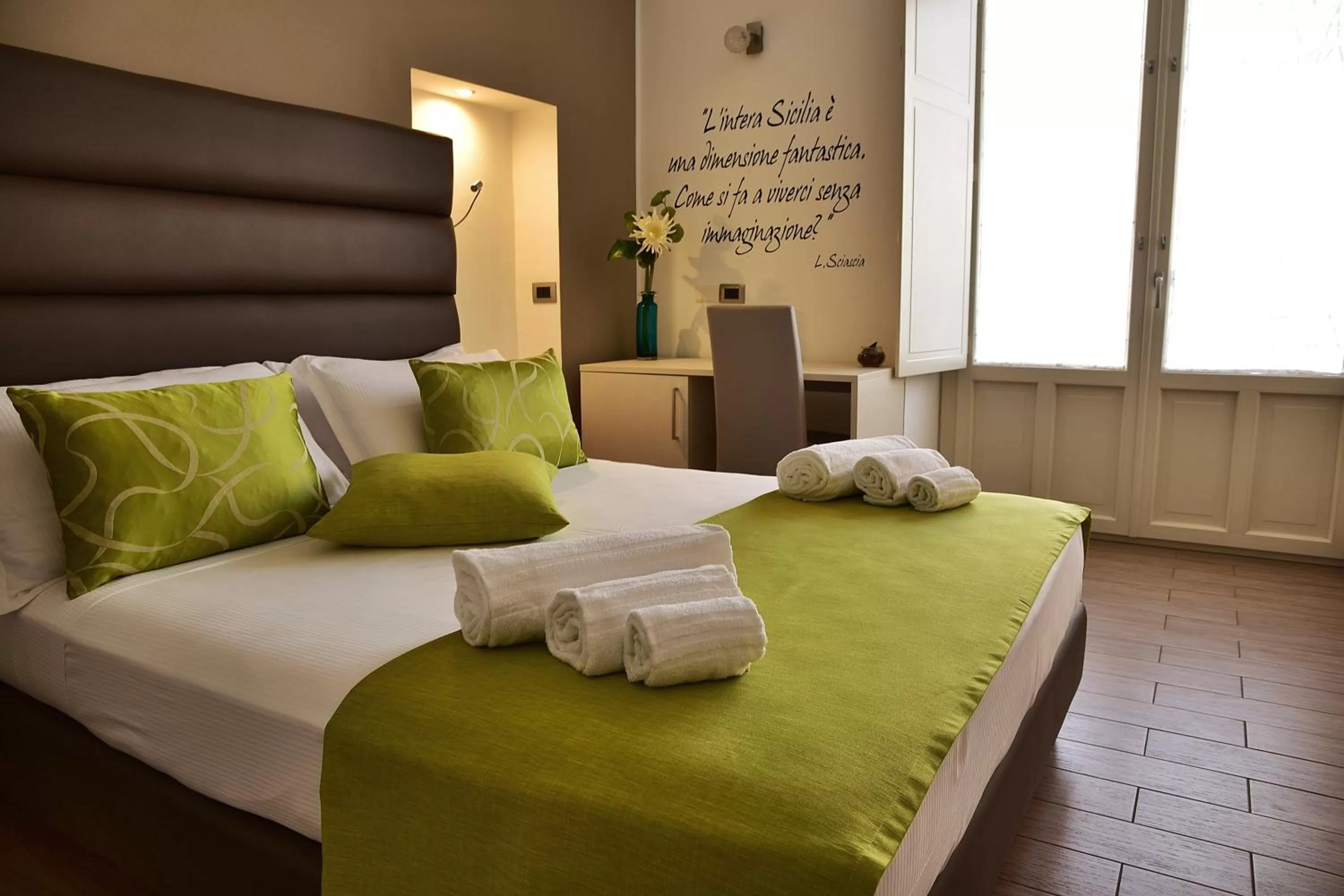 Bedroom, Bed in Palazzo Sisto Exclusive Rooms