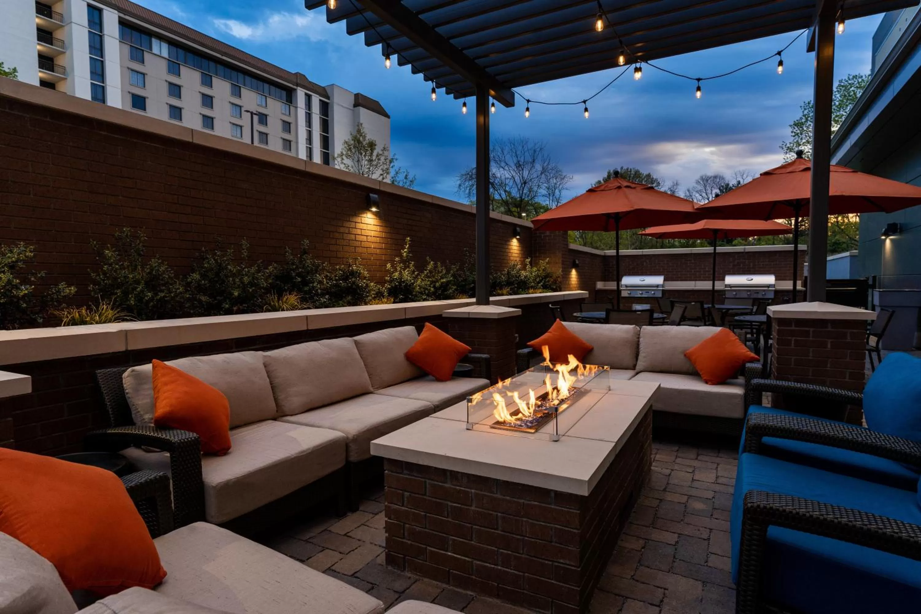 Patio in Hyatt House Nashville Airport