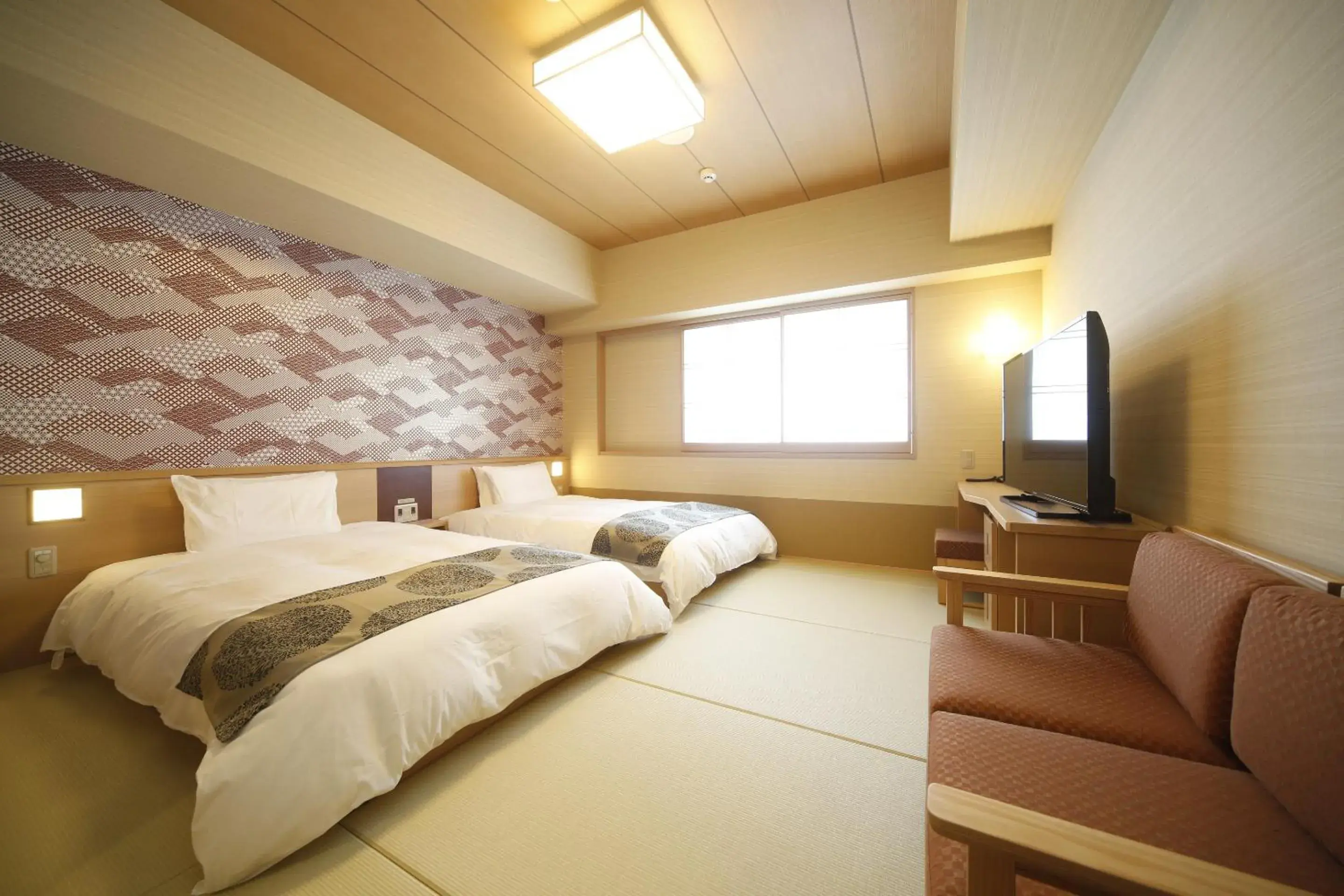 Photo of the whole room, Bed in Onyado Nono Nara Natural Hot Springs