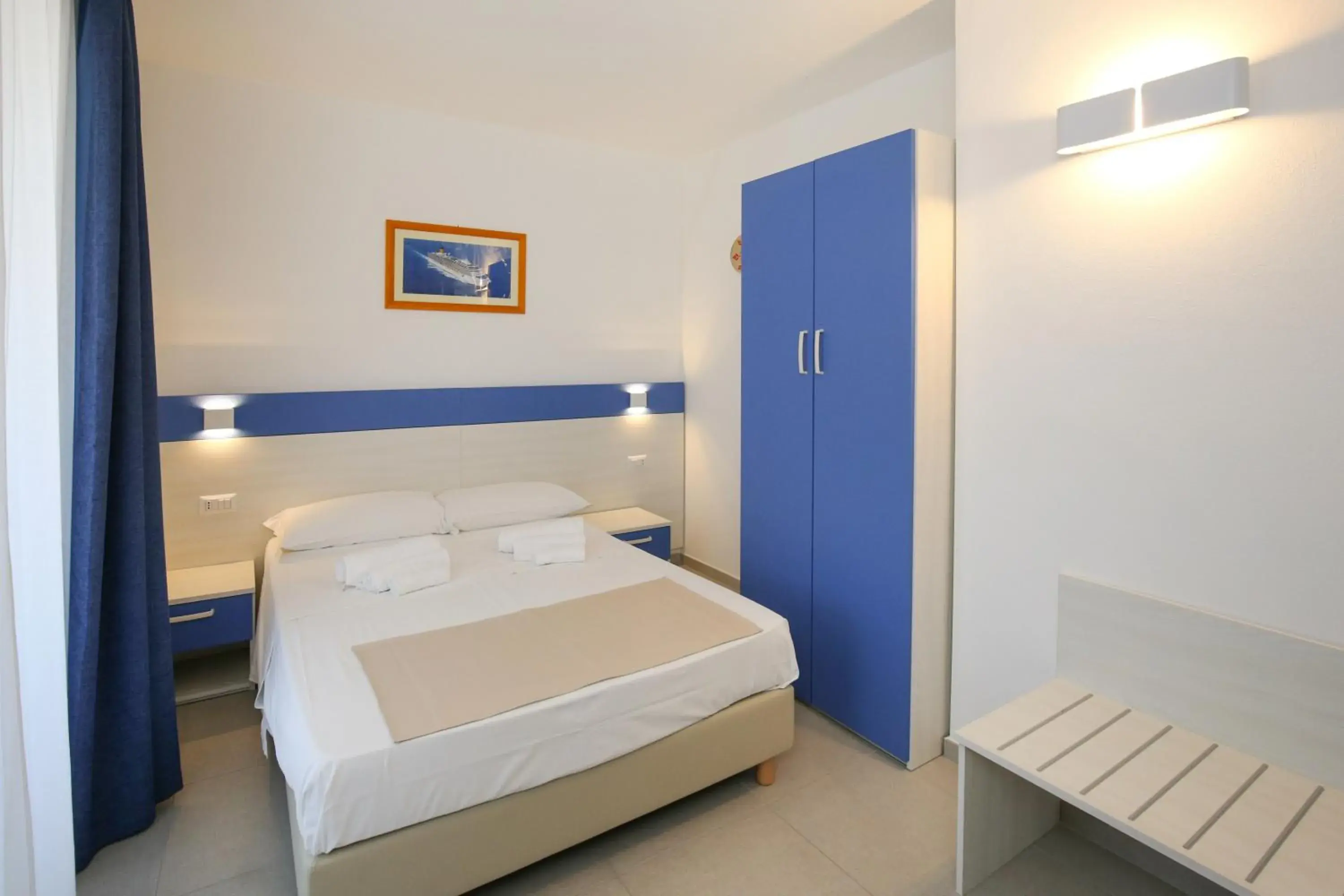 Bedroom, Bed in The Square Castelsardo