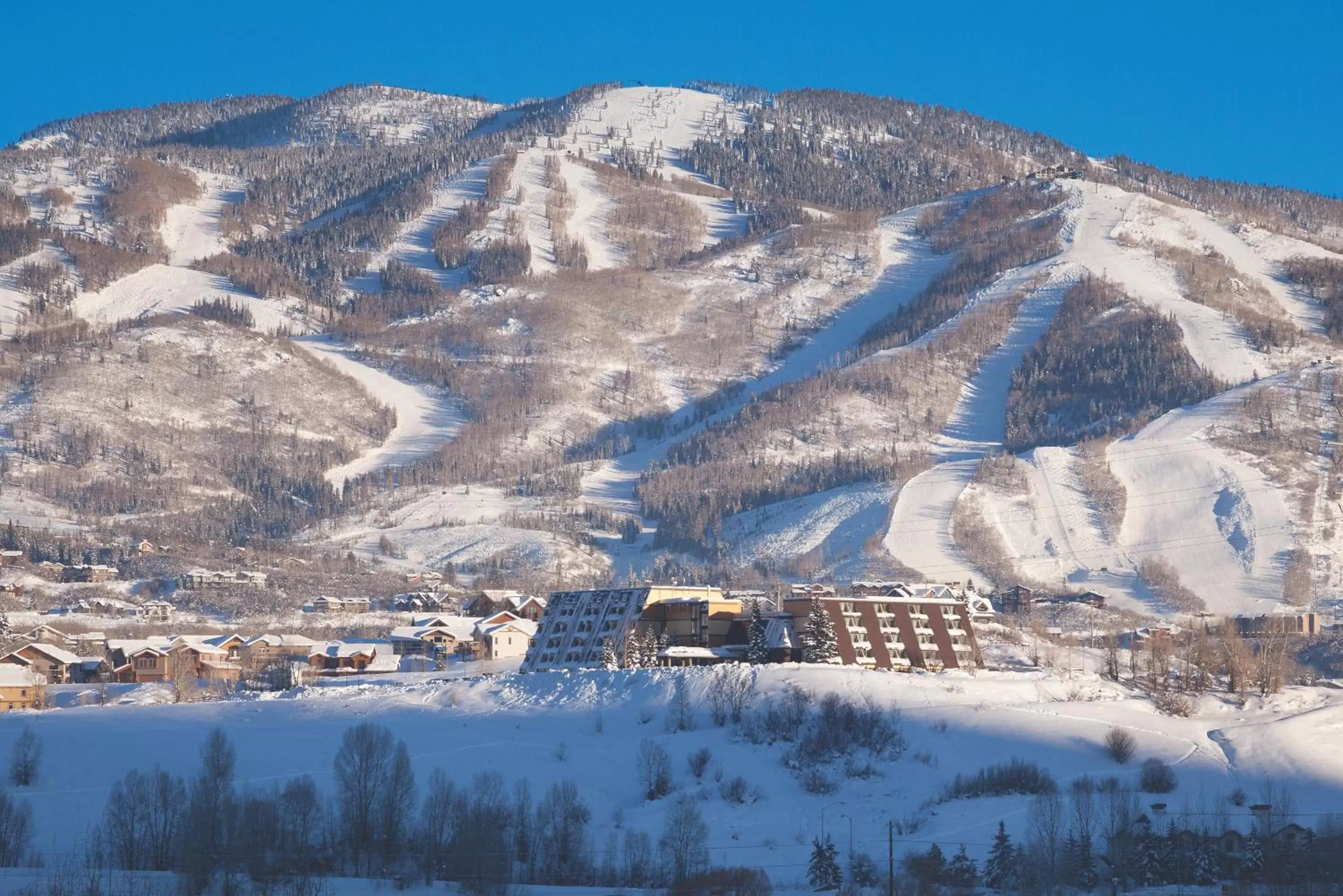 Mountain view, Winter in Legacy Vacation Resorts Steamboat Springs Hilltop