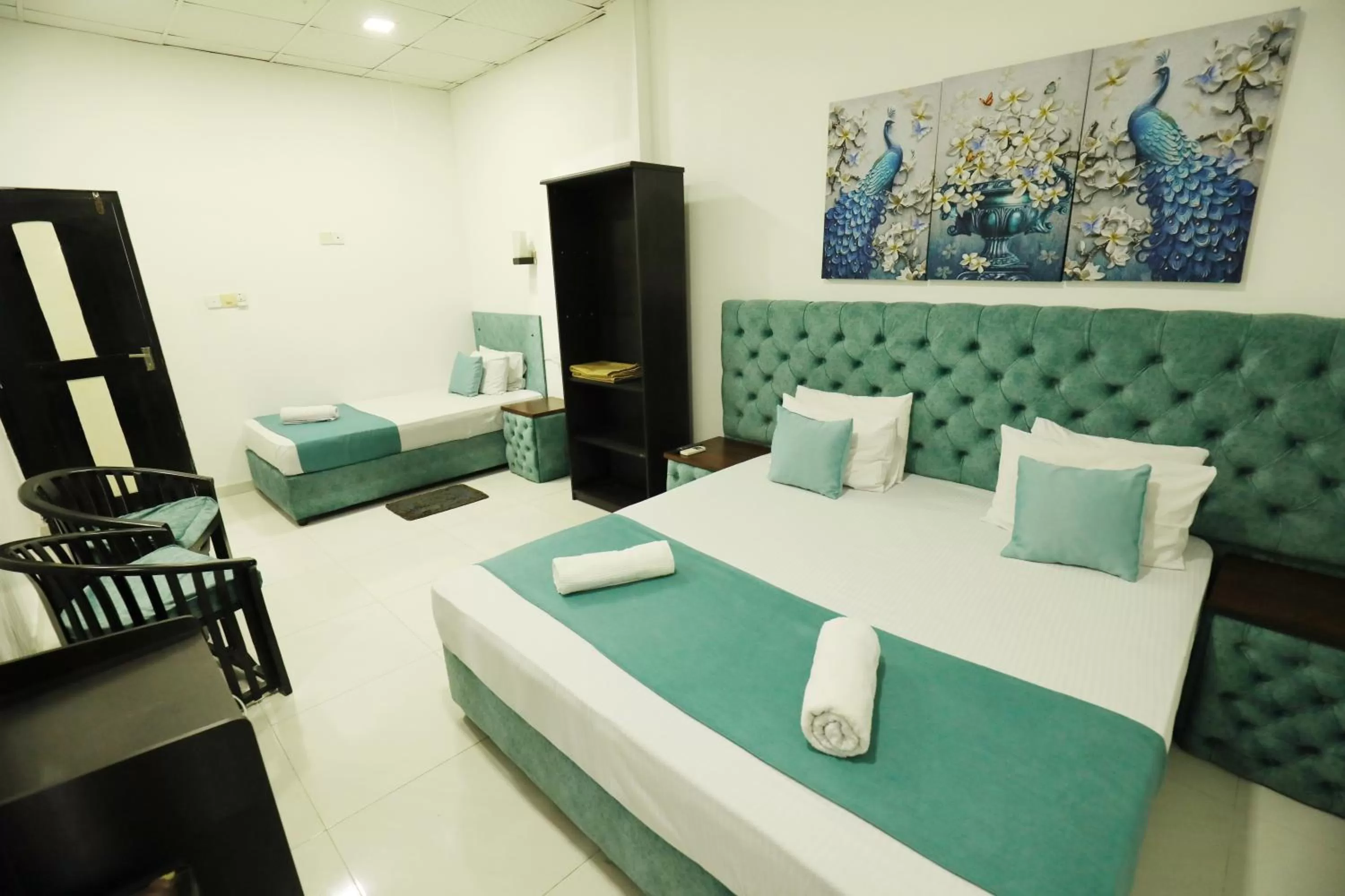 Bed in Seyara Holiday Resort