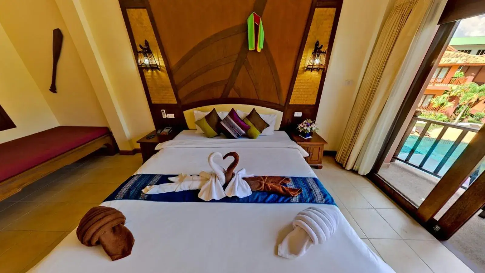 Bed in Andamanee Boutique Resort Aonang Krabi - SHA Extra Plus