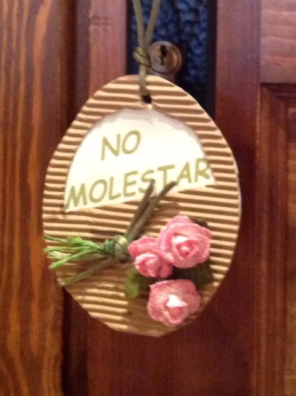 Decorative detail in Posada el Campanario