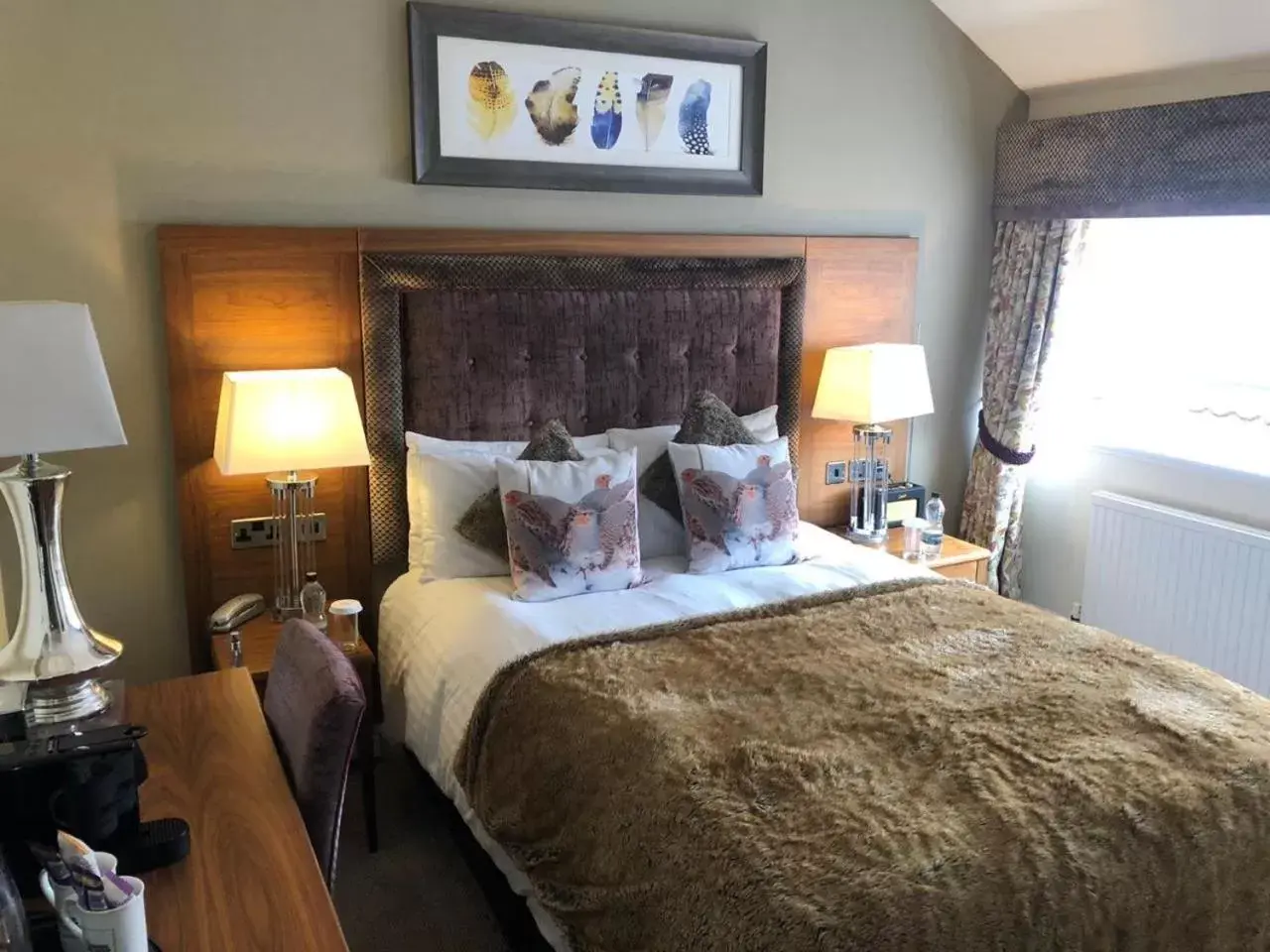 Bedroom, Bed in The Feathers Hotel, Helmsley, North Yorkshire