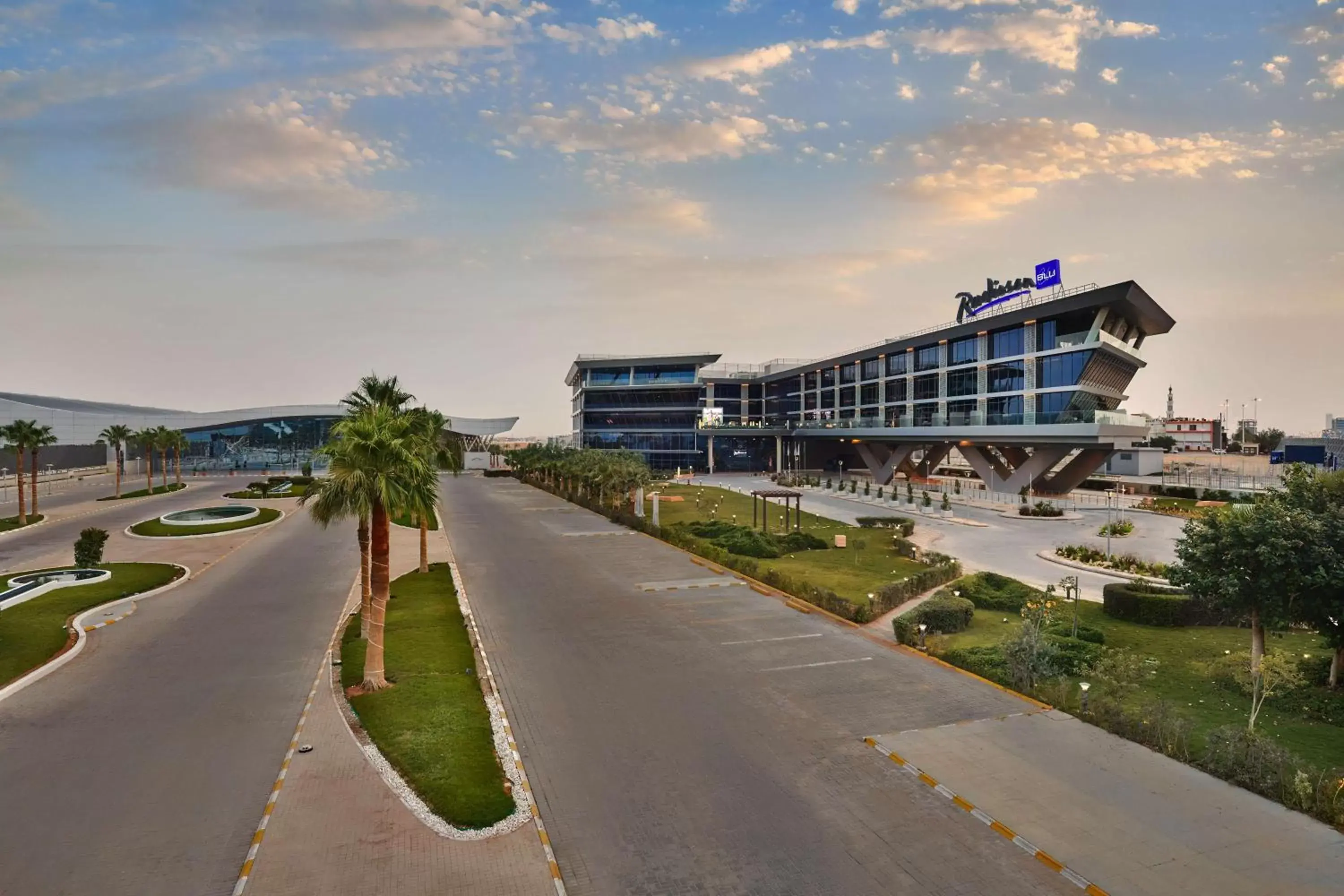 Property building in Radisson Blu Hotel Riyadh Convention and Exhibition Center