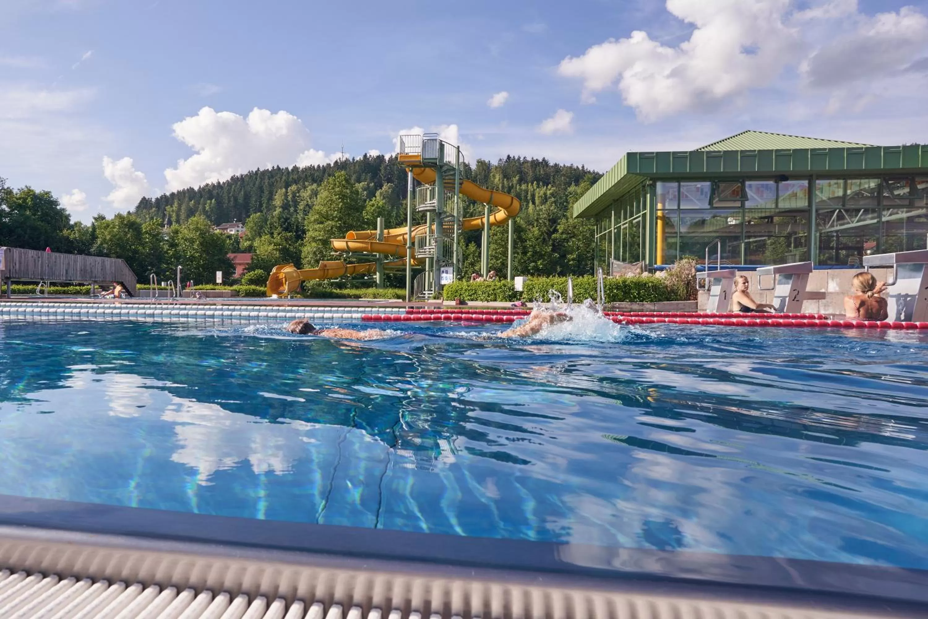 Open Air Bath in Wander und Aktiv Hotel Rösslwirt