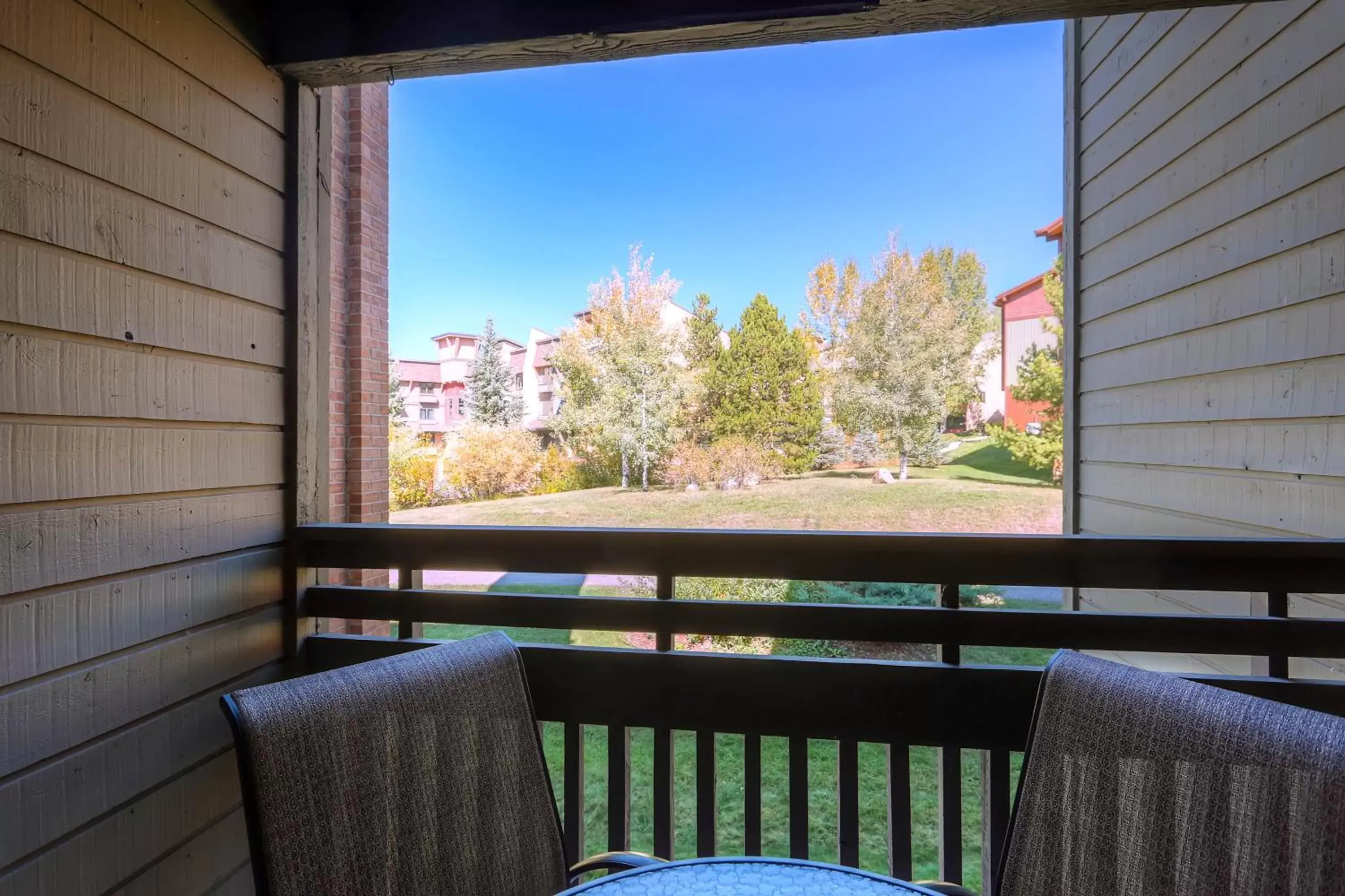 Landmark view, Balcony/Terrace in The Lodge at Steamboat by Vacasa