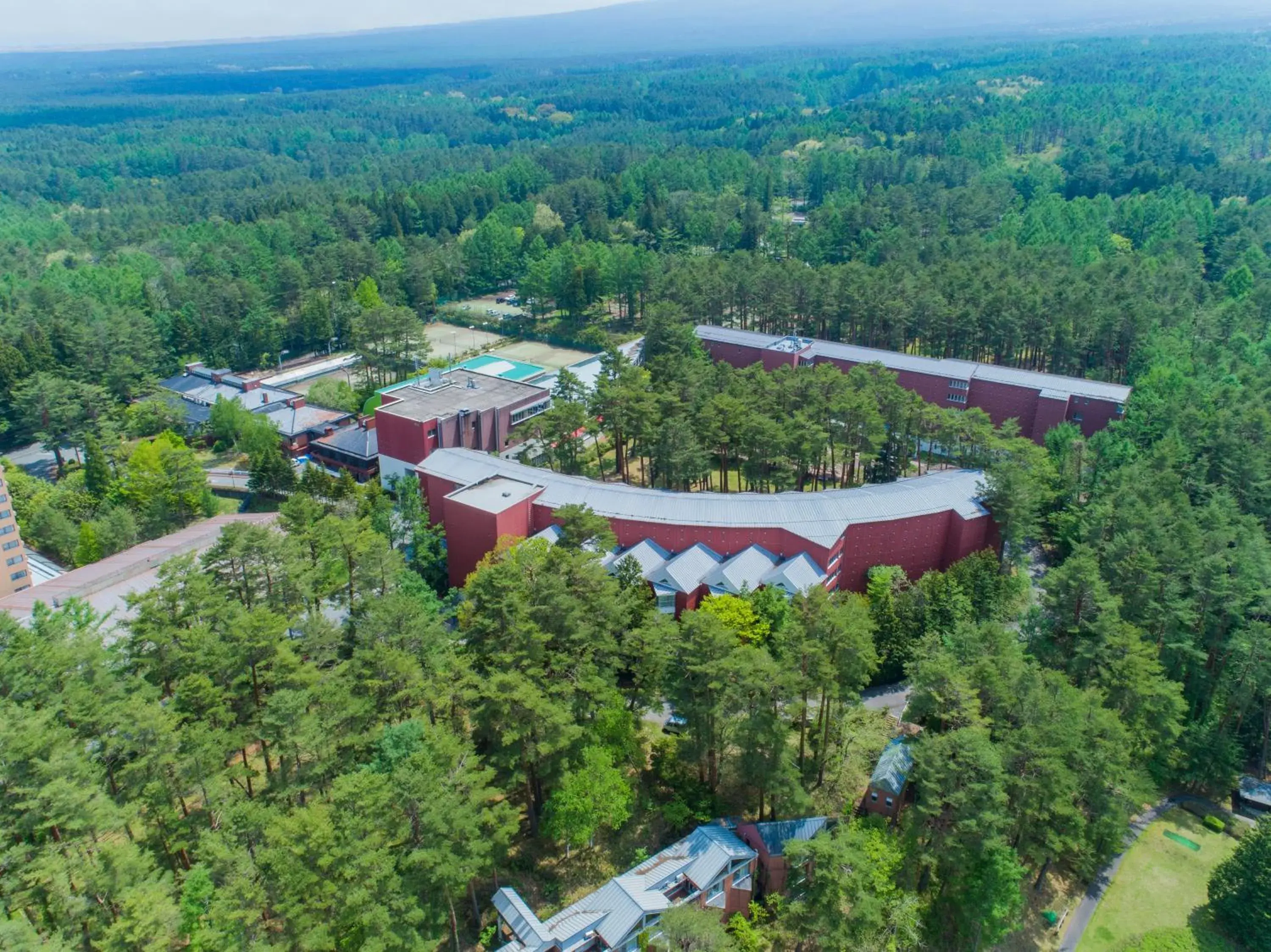 Property building, Bird's-eye View in Fuji Premium Resort