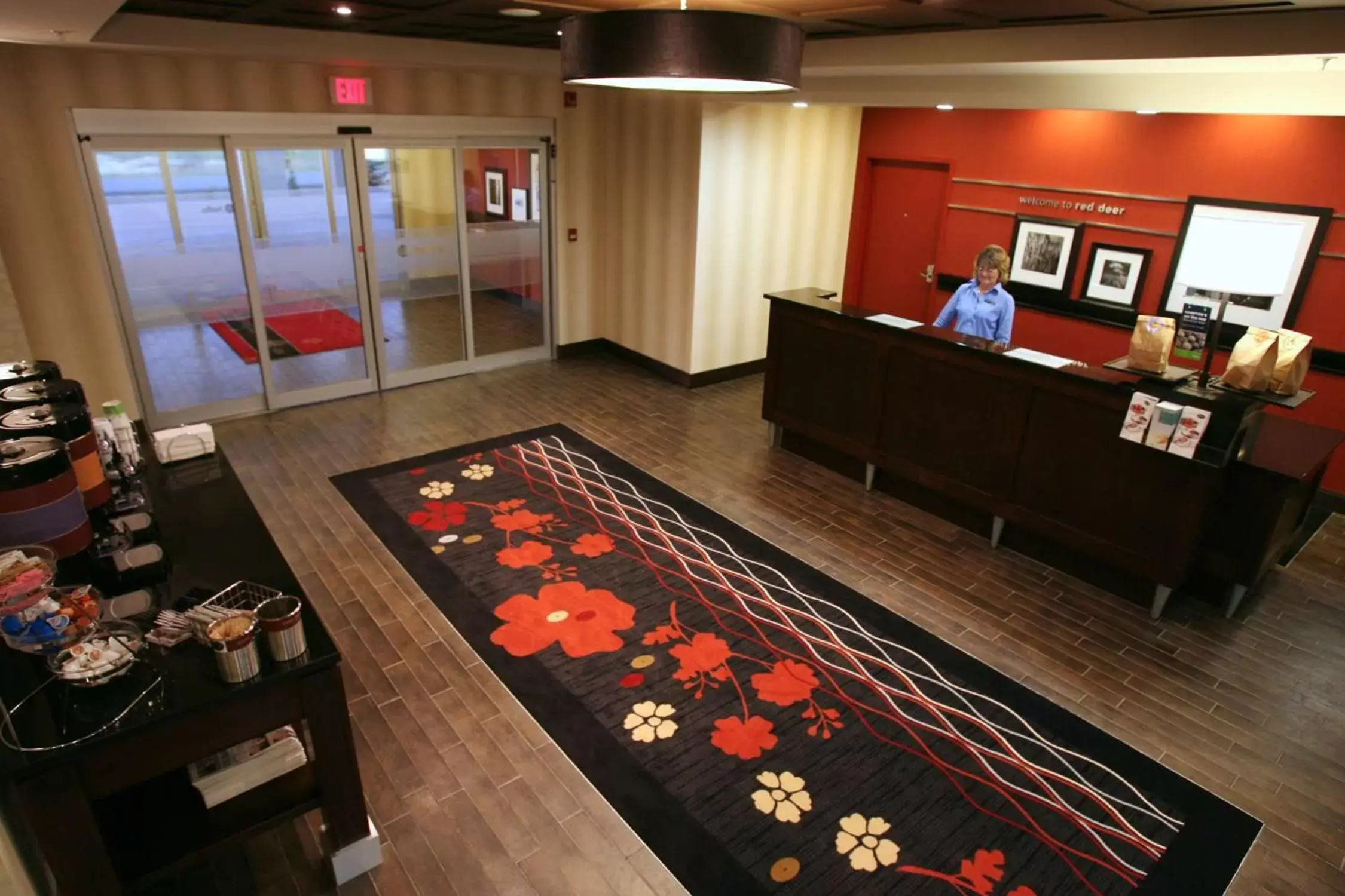 Lobby or reception in Hampton Inn & Suites Red Deer Lobby or reception in Hampton Inn & Suites Red Deer