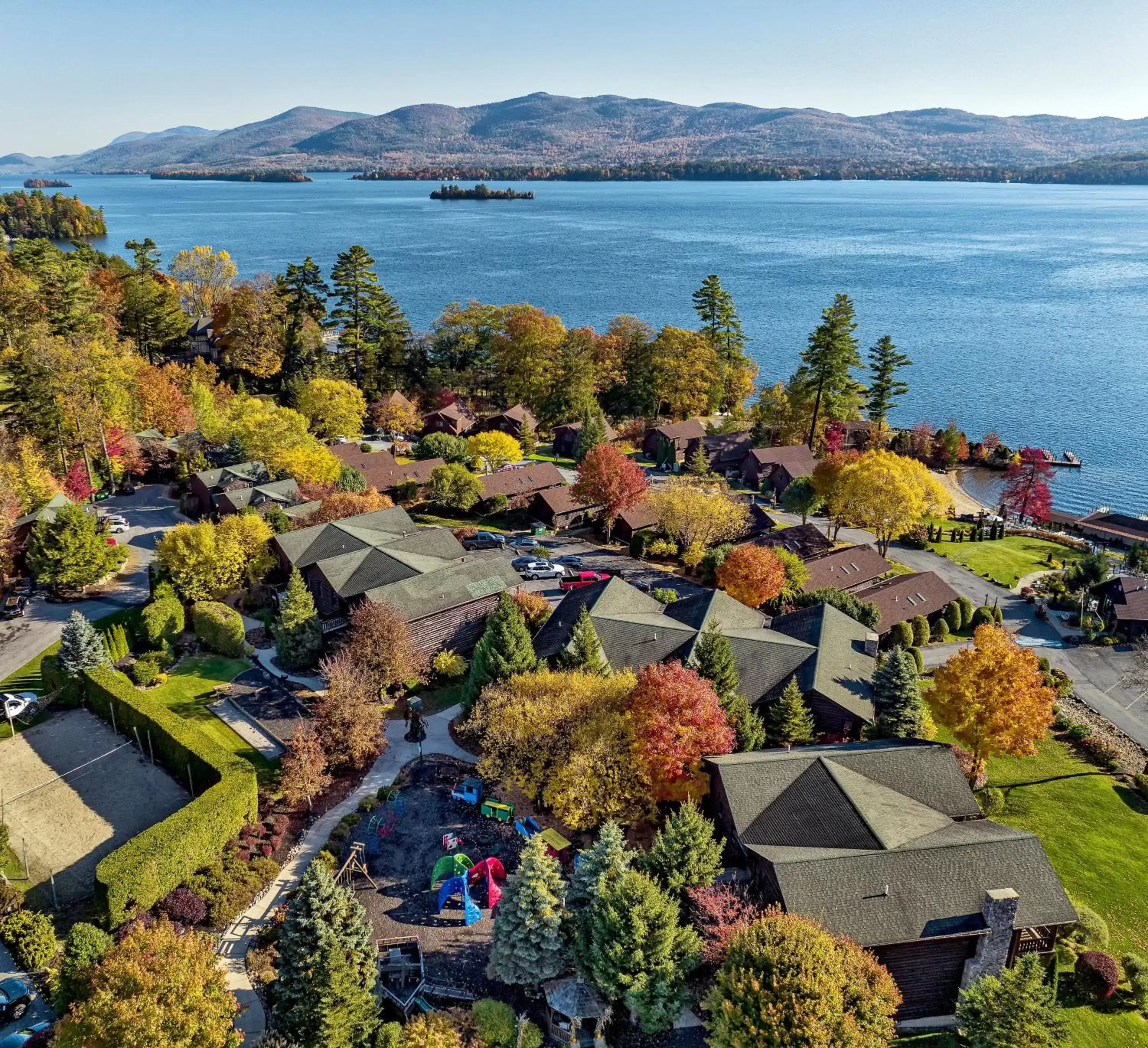 Bird's-eye View in The Lodges at Cresthaven