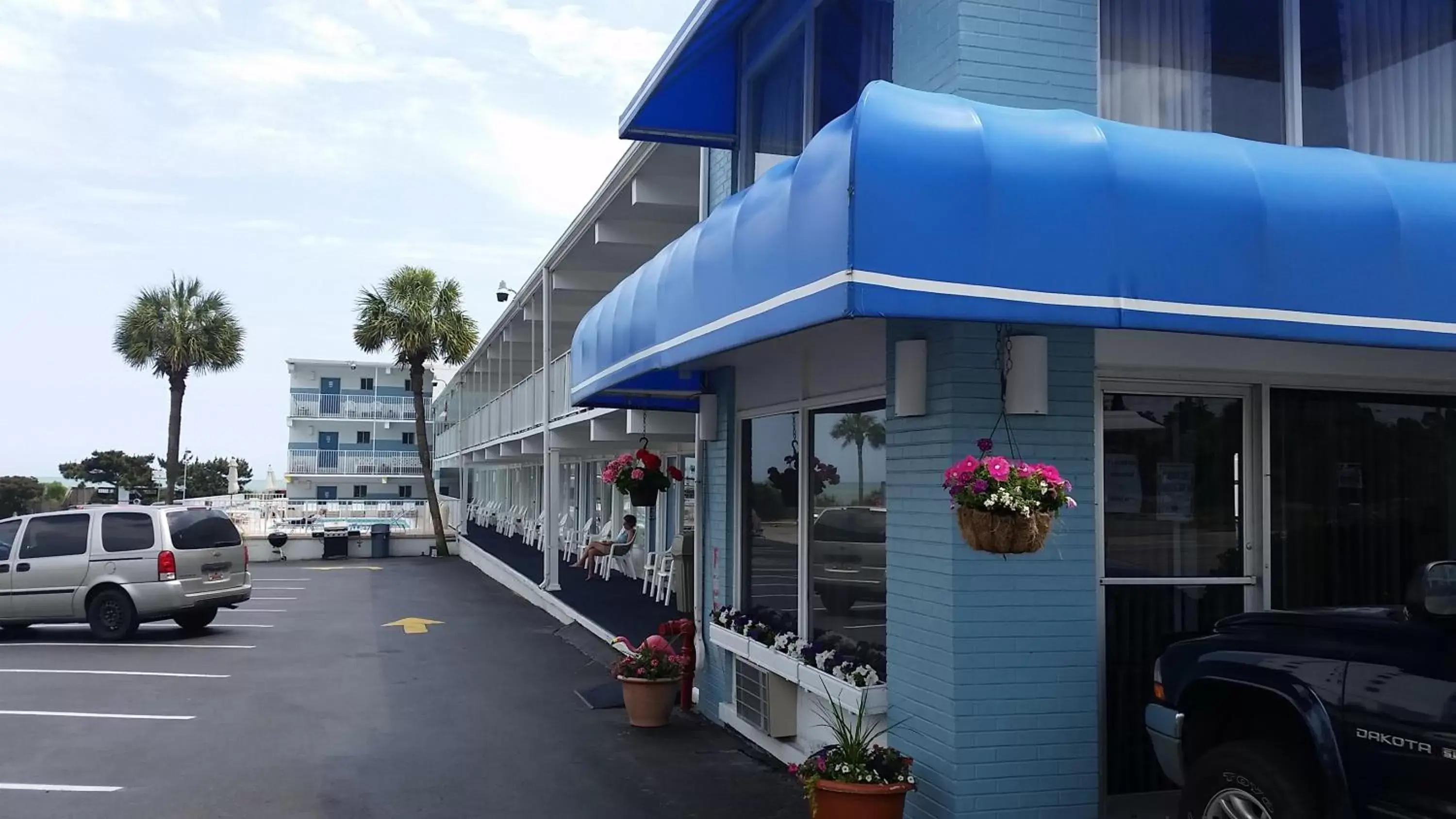 Facade/entrance in Vancouver Motel