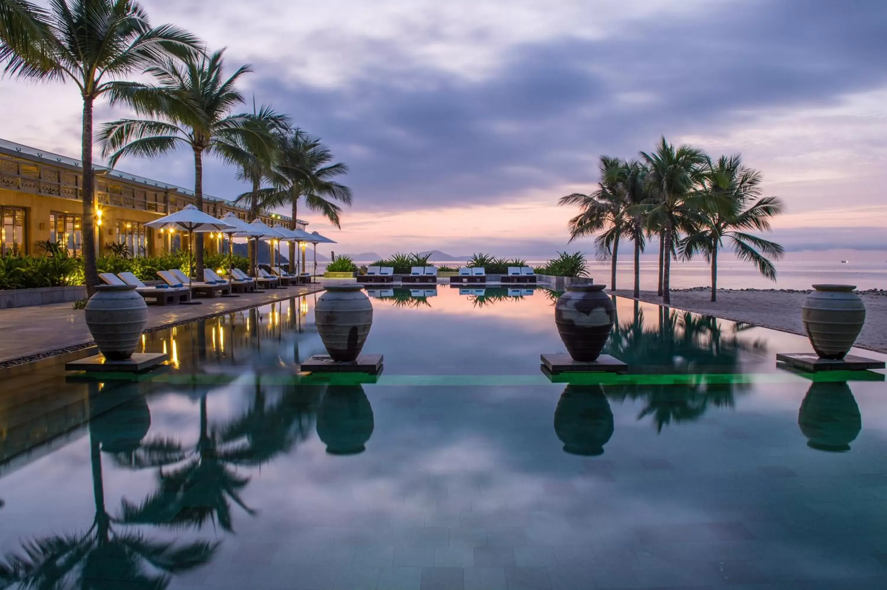 Swimming pool in Mia Resort Nha Trang