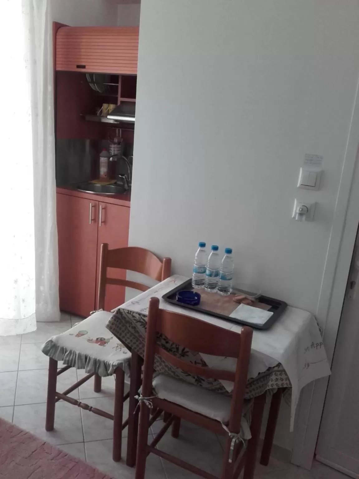 Kitchen or kitchenette, Dining Area in Hotel Fotini
