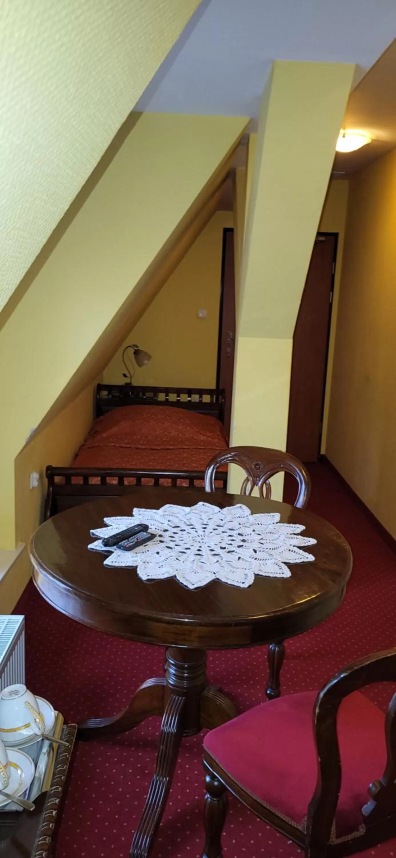 Bed in Dom Schumannów