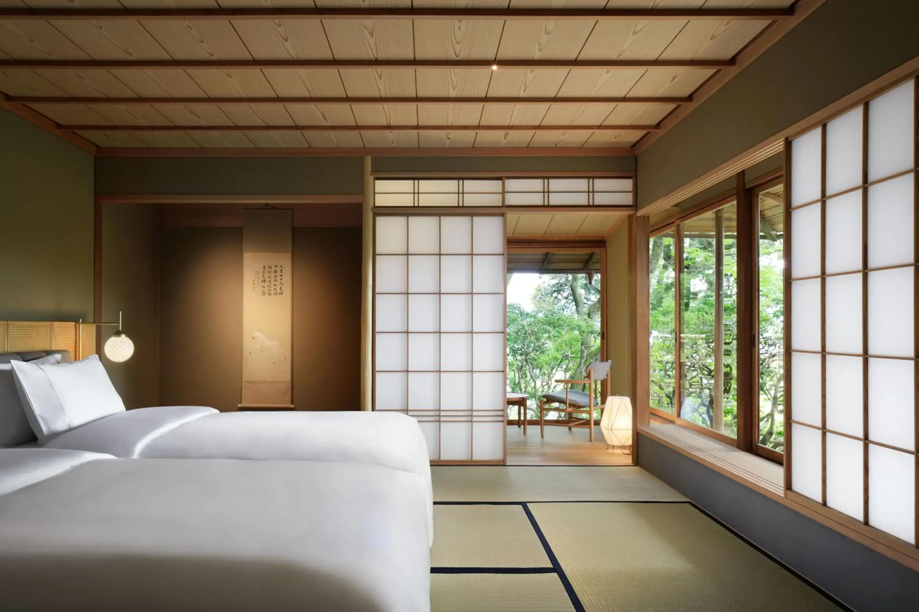 Bedroom in The Westin Miyako Kyoto