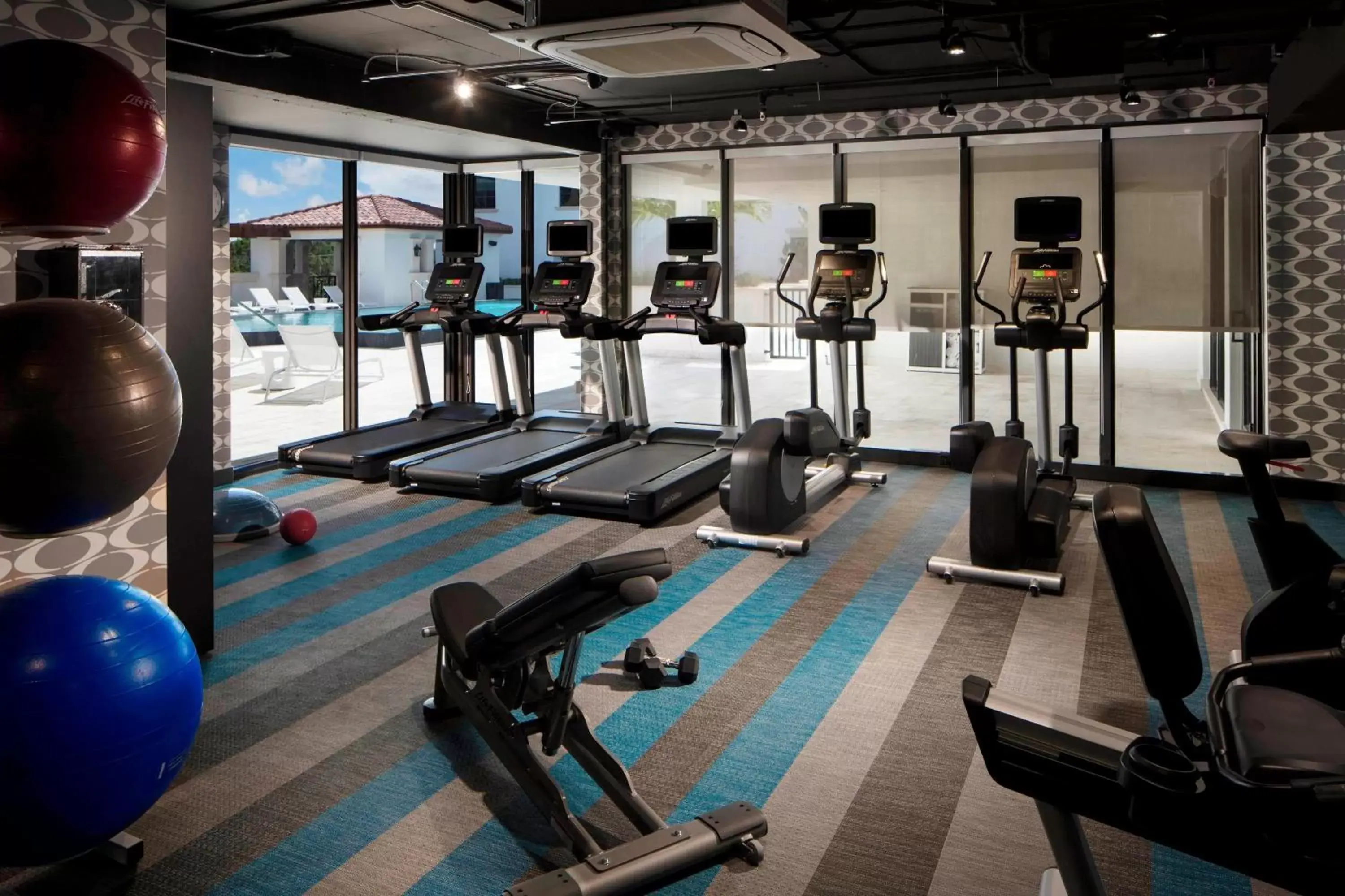 Fitness centre/facilities, Fitness Center/Facilities in Aloft Coral Gables