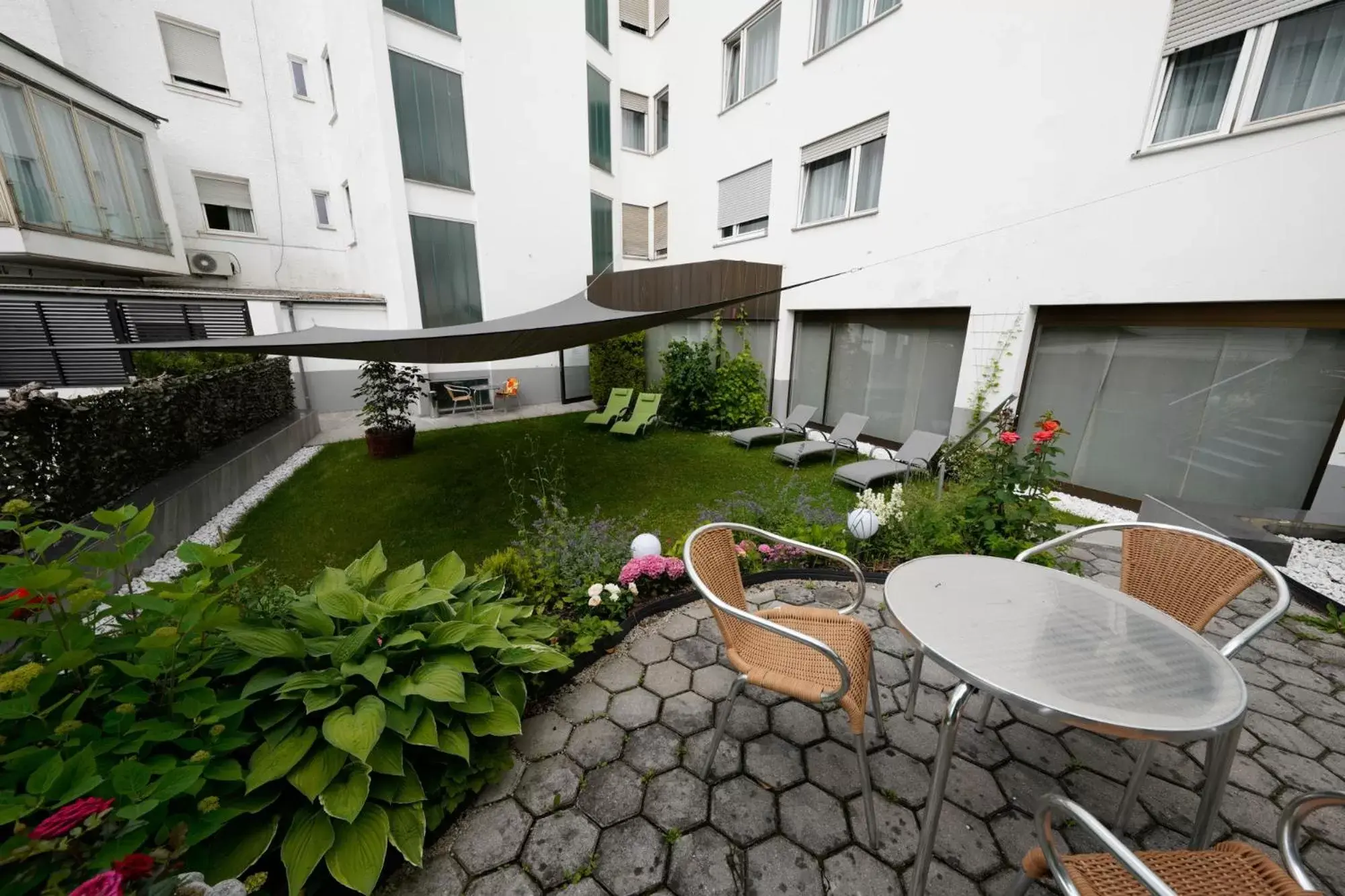 Garden in Hotel Bayerischer Hof