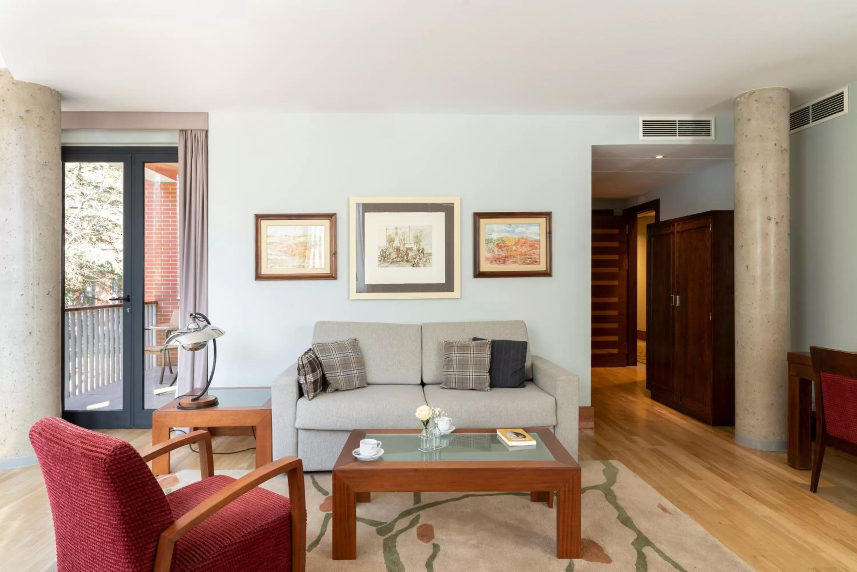 Living room in Parador de Soria