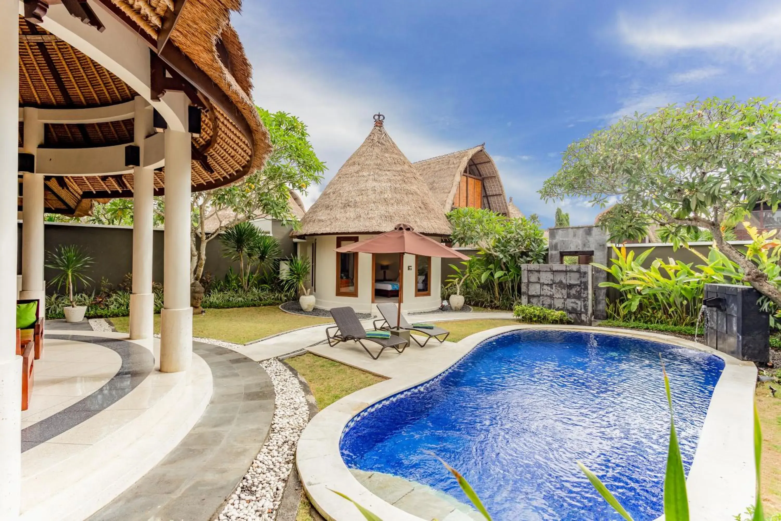 Property building, Swimming Pool in The Mutiara Jimbaran Boutique Villas