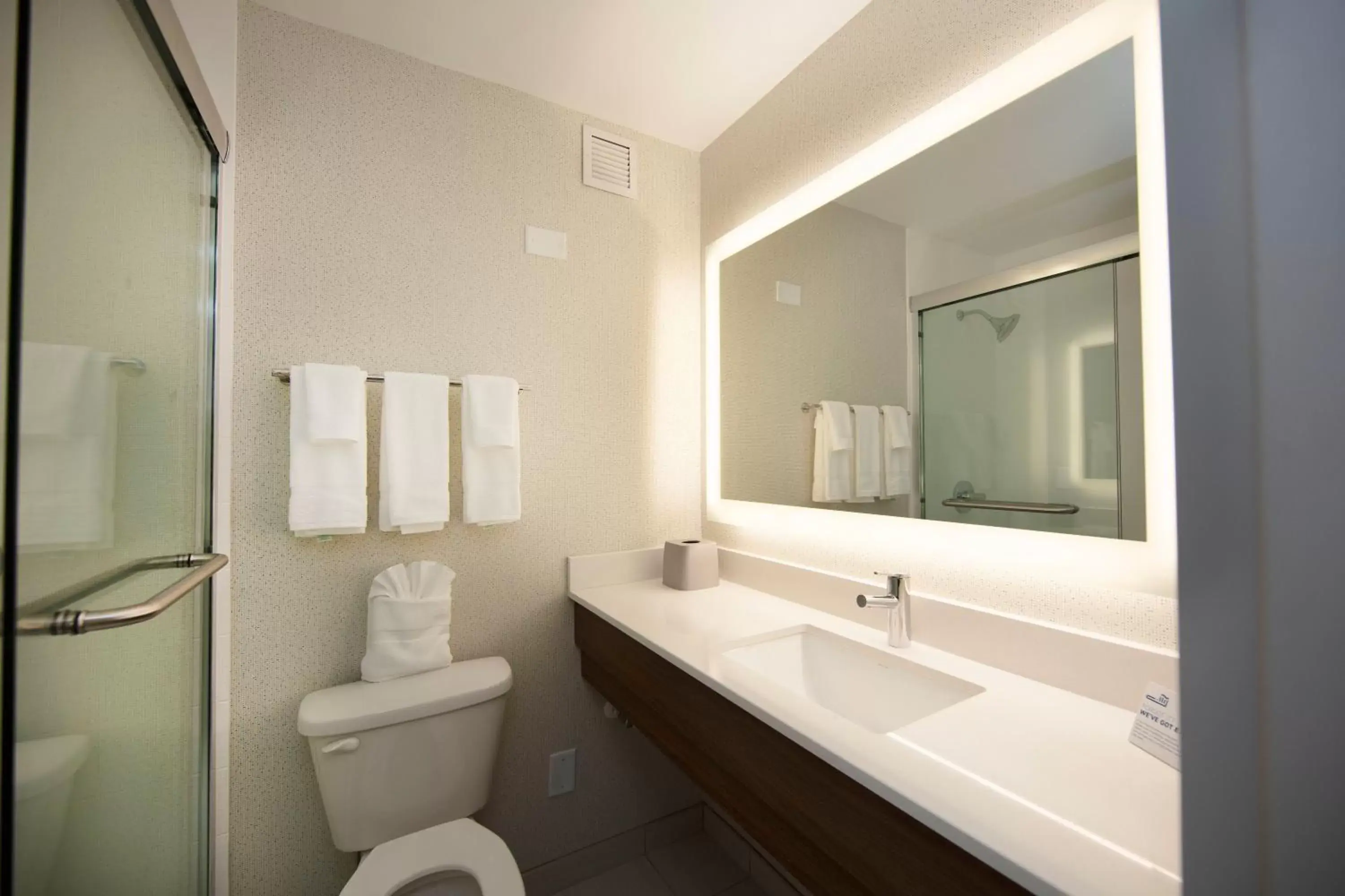 Photo of the whole room, Bathroom in Holiday Inn Express Athens - University Area, an IHG Hotel