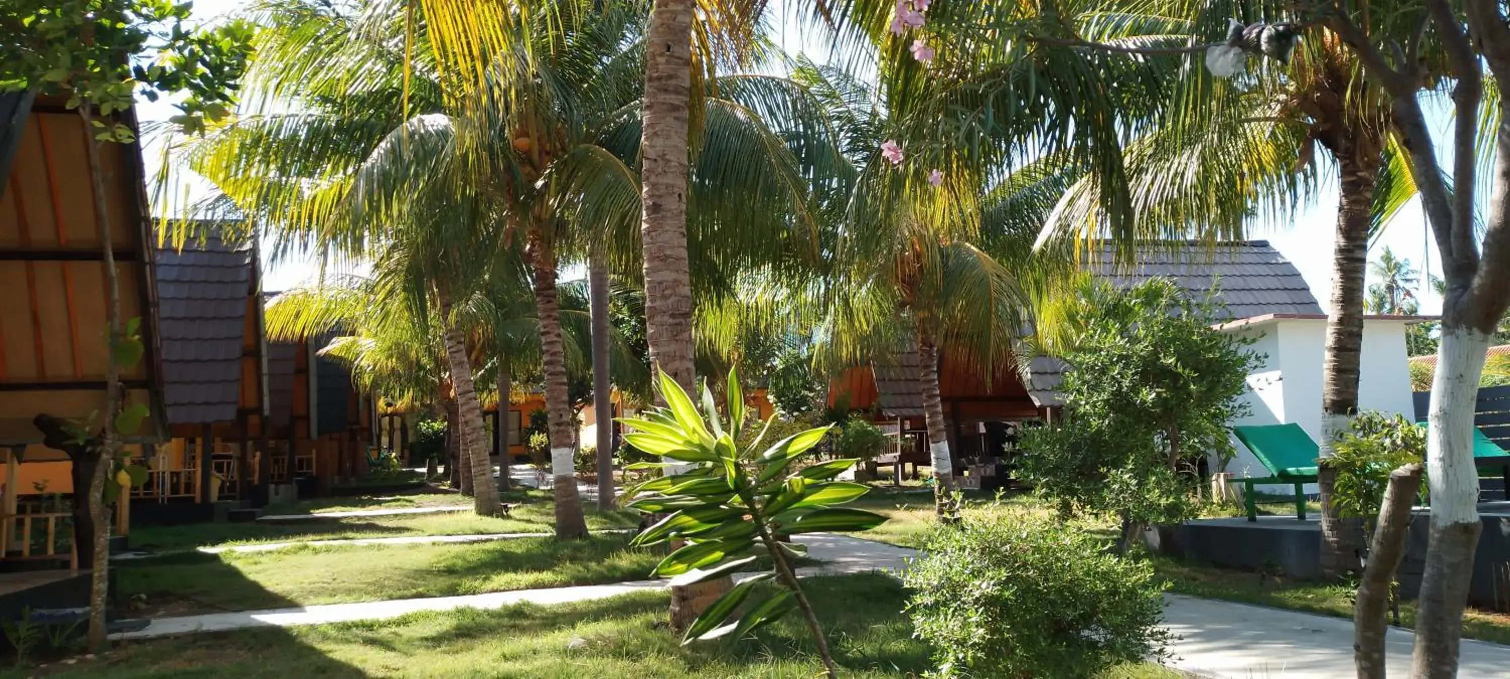 Garden in Pandan Bungalow