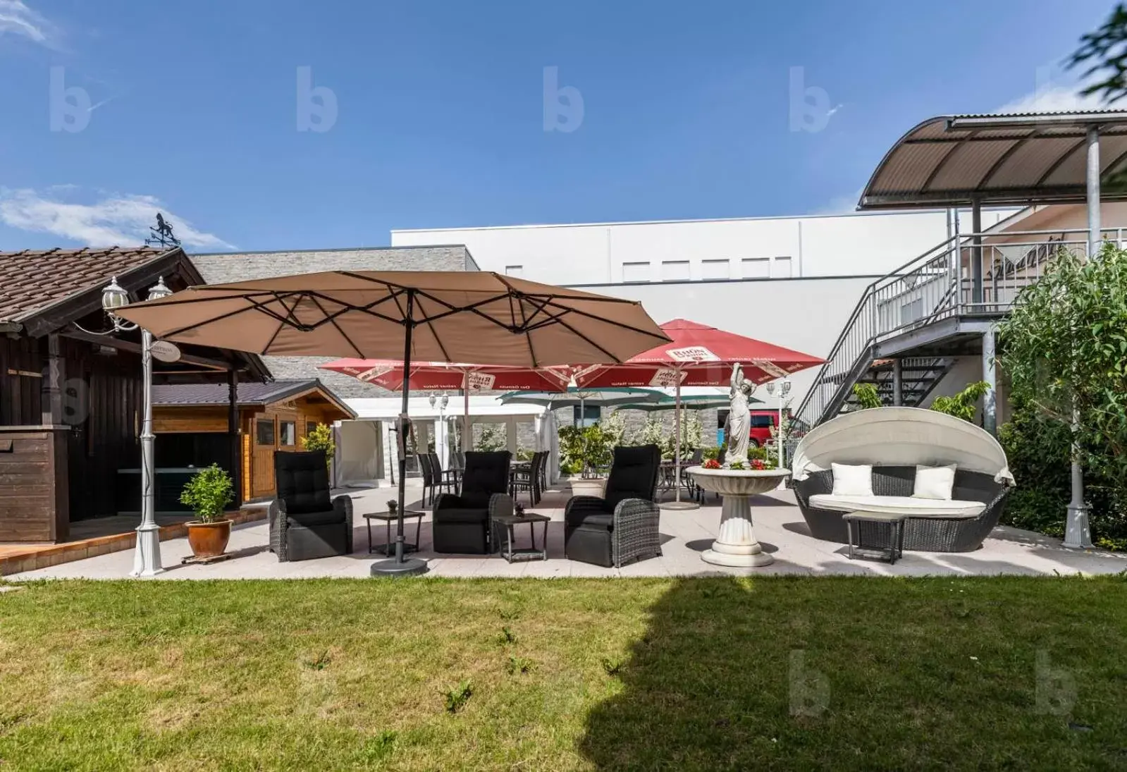 Balcony/Terrace in Stadthotel Geis