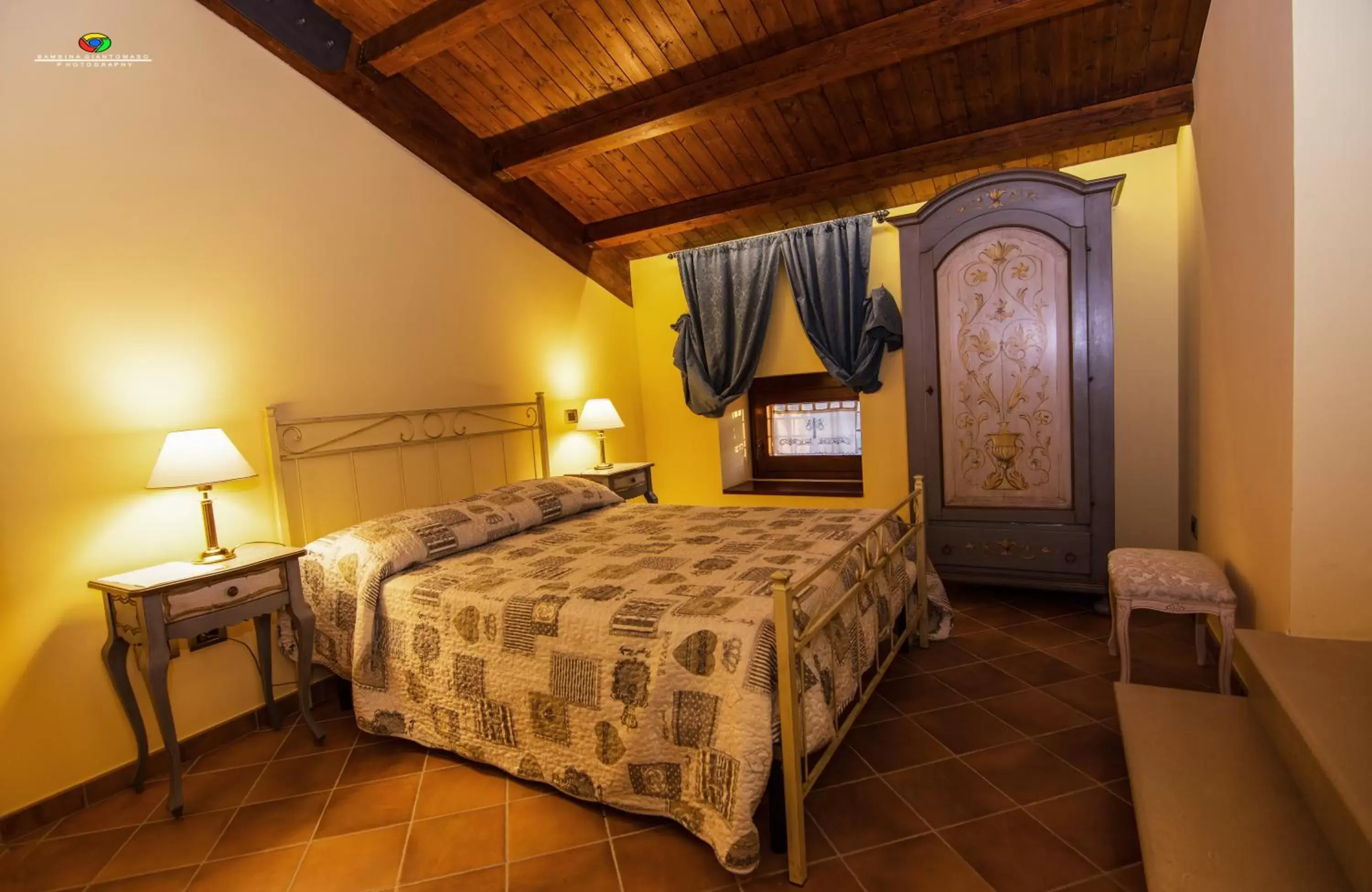 Bed in B&B Il Casone di Drusa