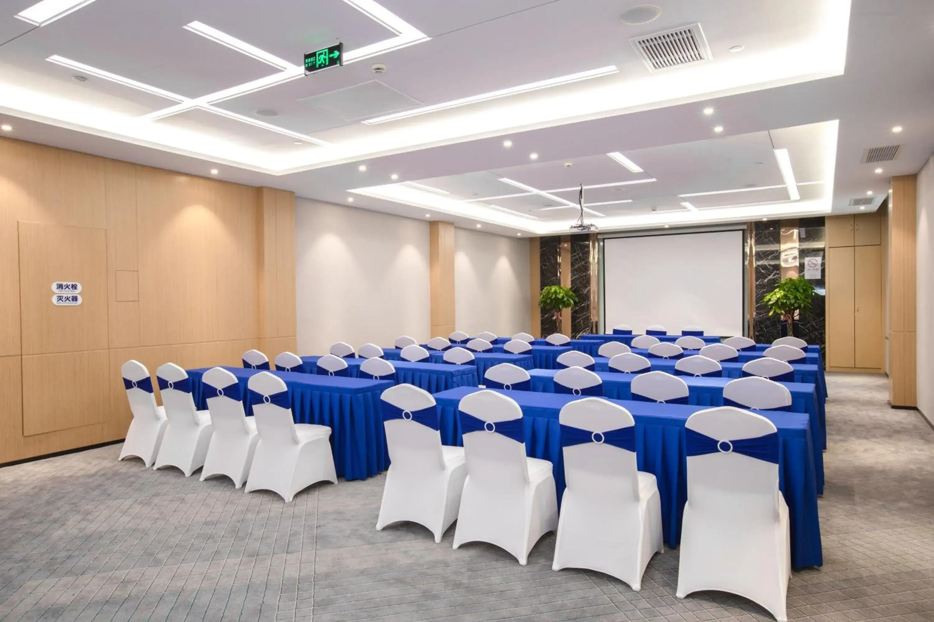 Meeting/conference room in Holiday Inn Express Shanghai Chongming, an IHG Hotel