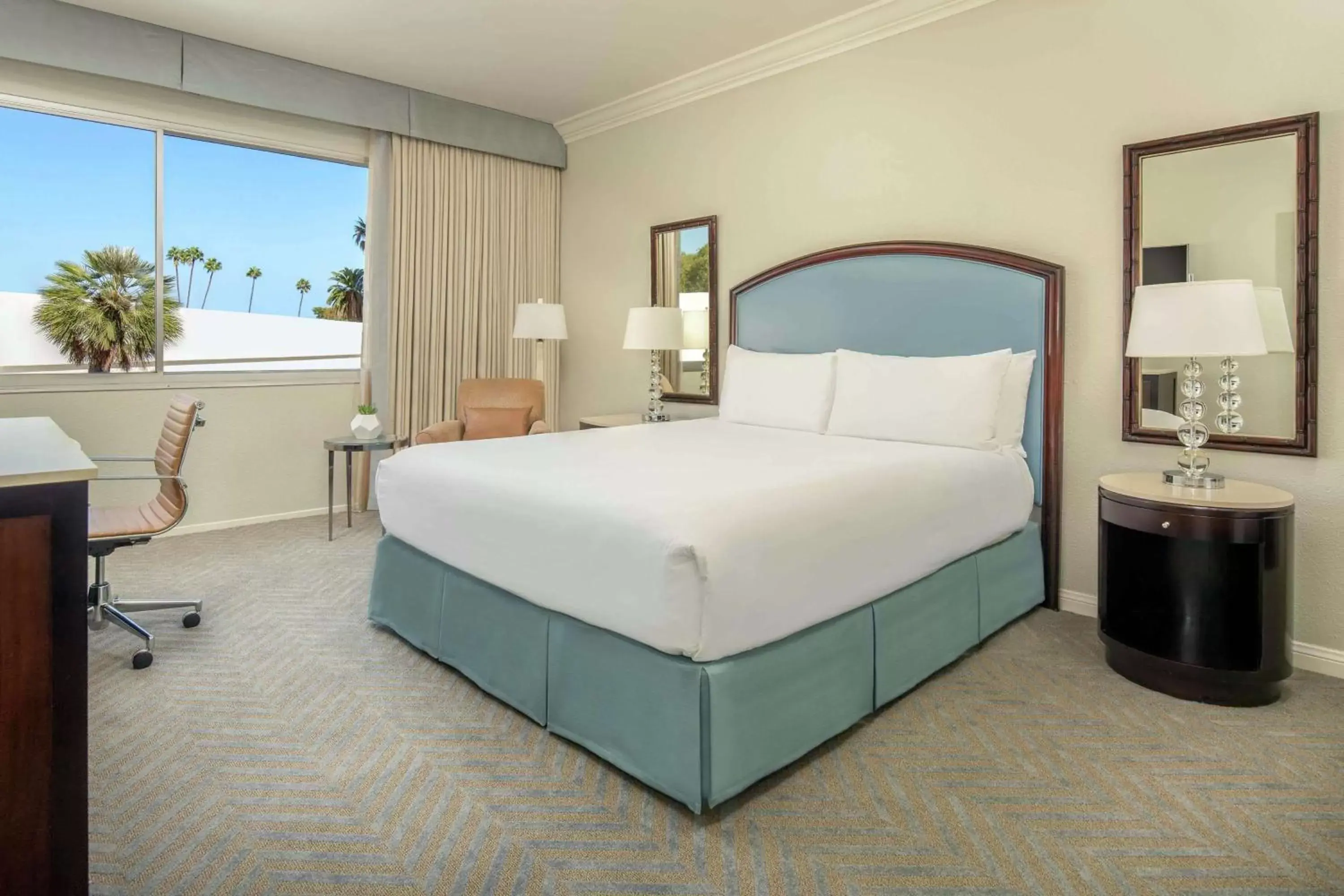 Bed in The Beverly Hilton