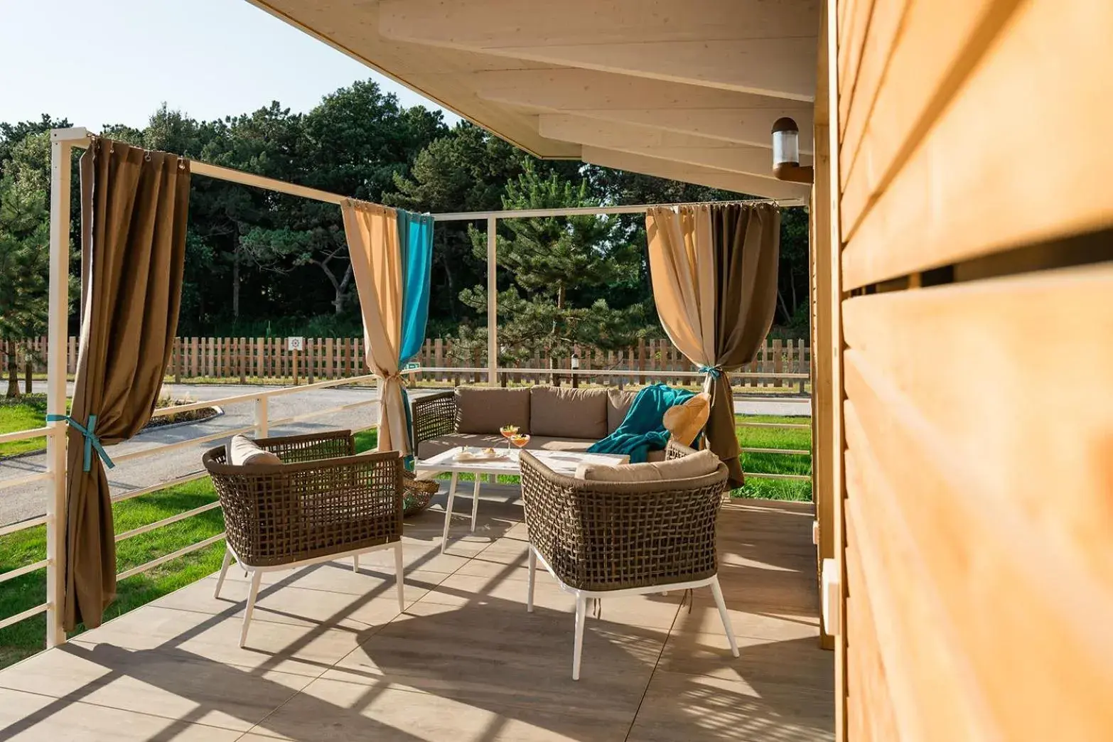 Balcony/Terrace in Lino delle Fate Eco Resort