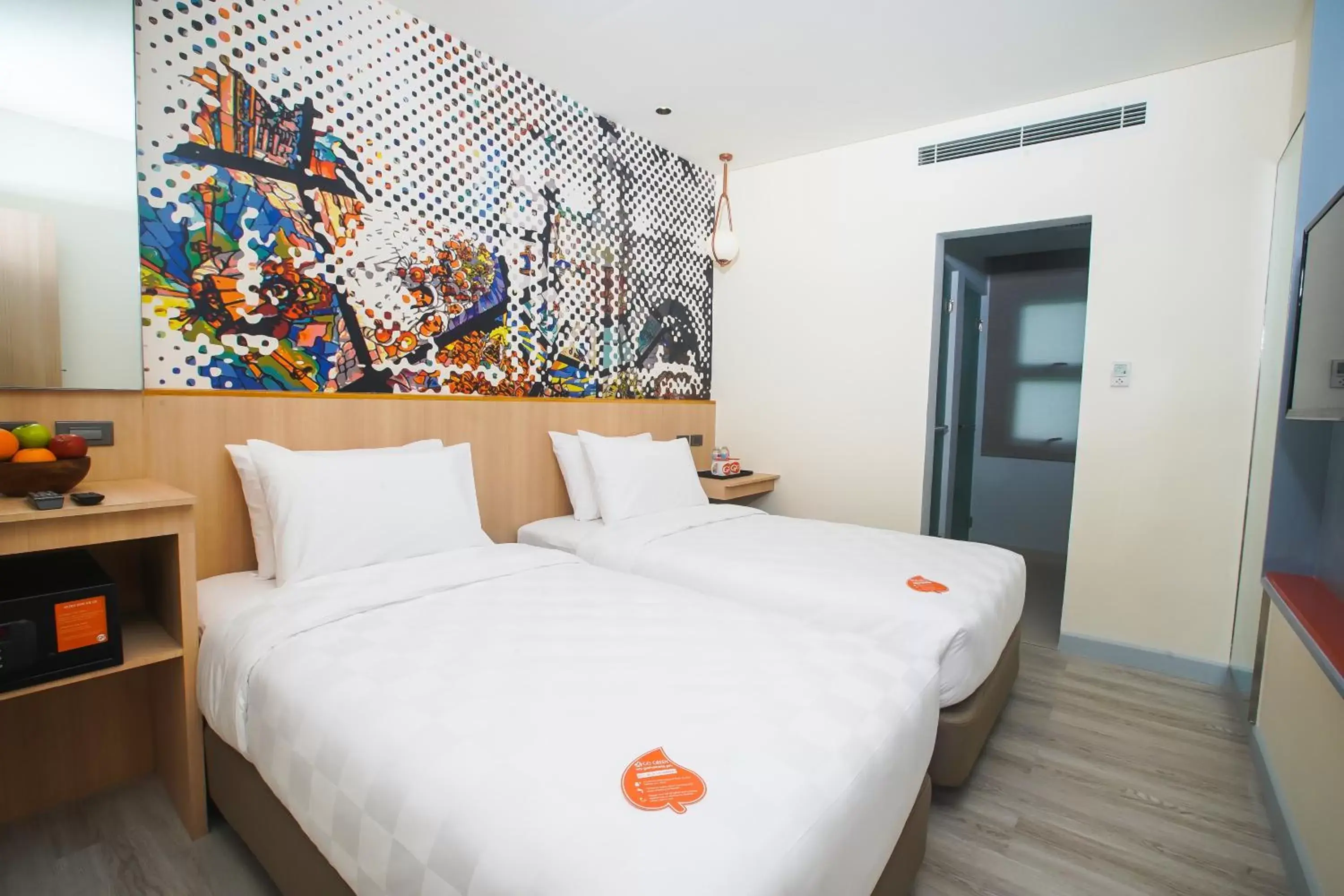 Bed in Go Hotels Plus Naga Bed in Go Hotels Plus Naga