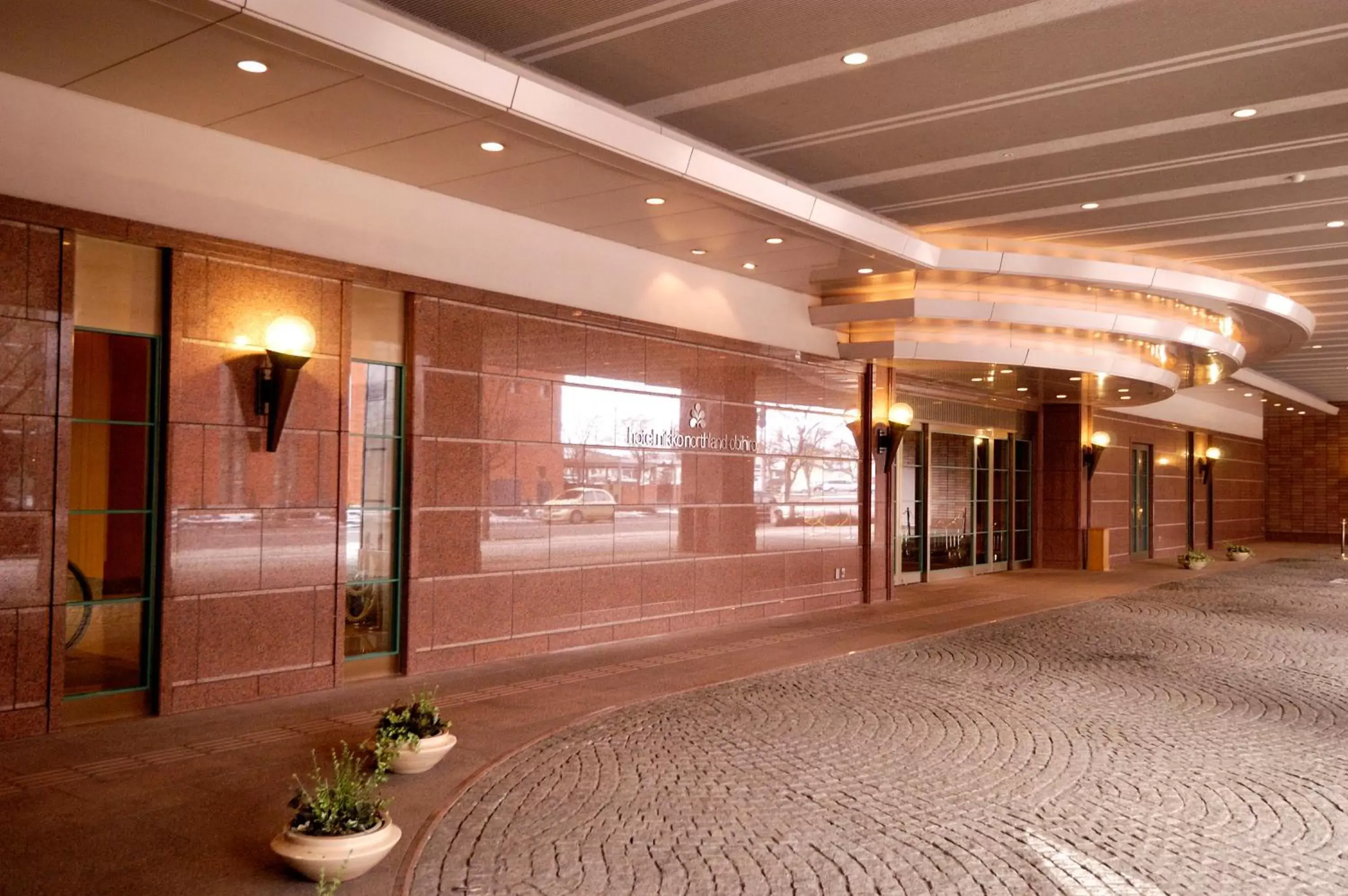 Facade/entrance in Hotel Nikko Northland Obihiro