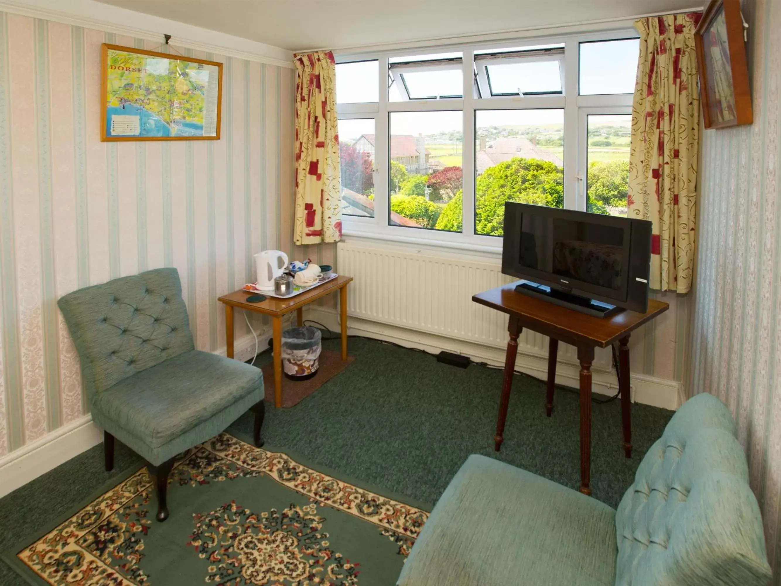 Bedroom, Seating Area in Eypeleaze B&B