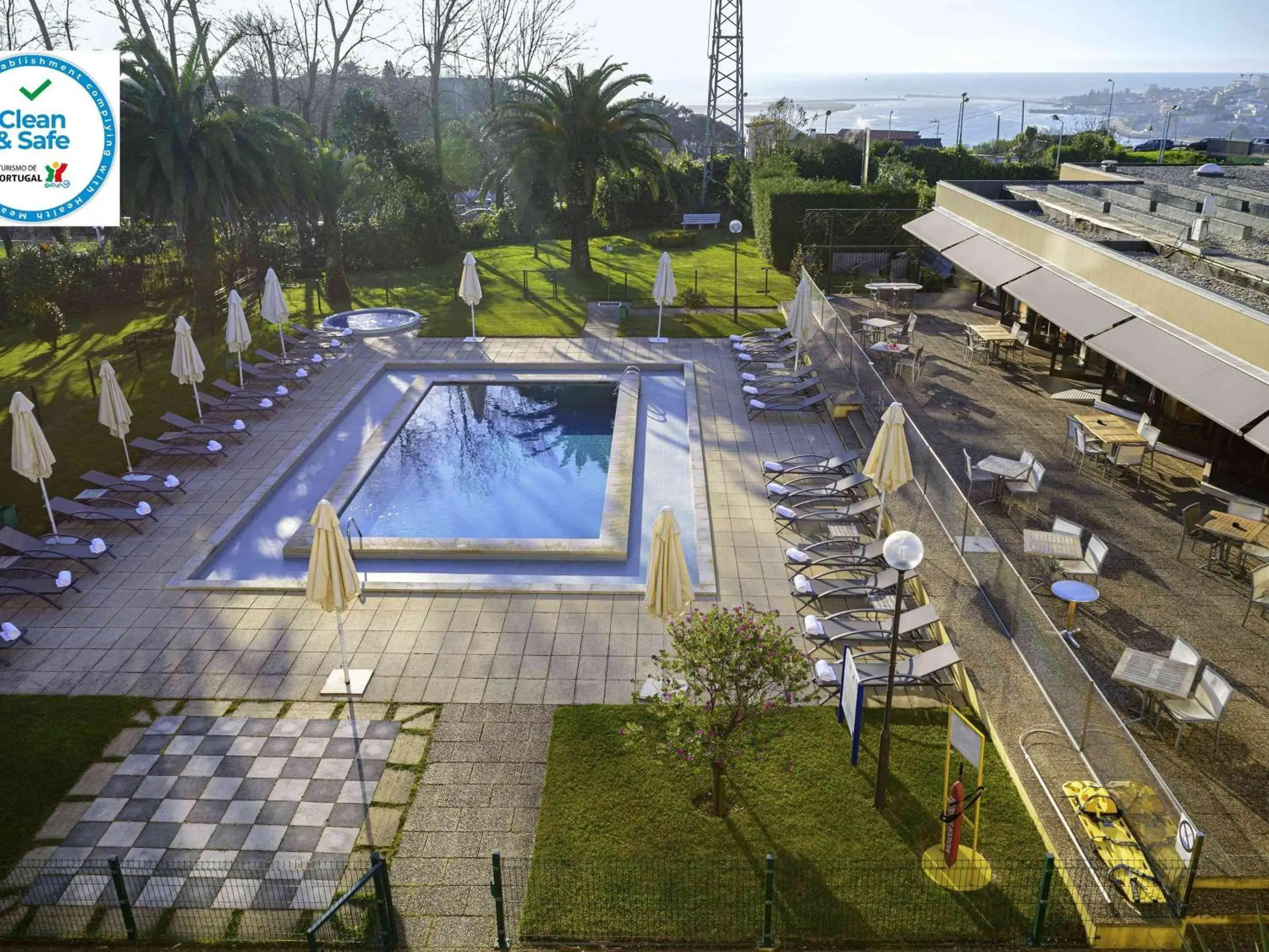 Property building, Pool View in Novotel Porto Gaia